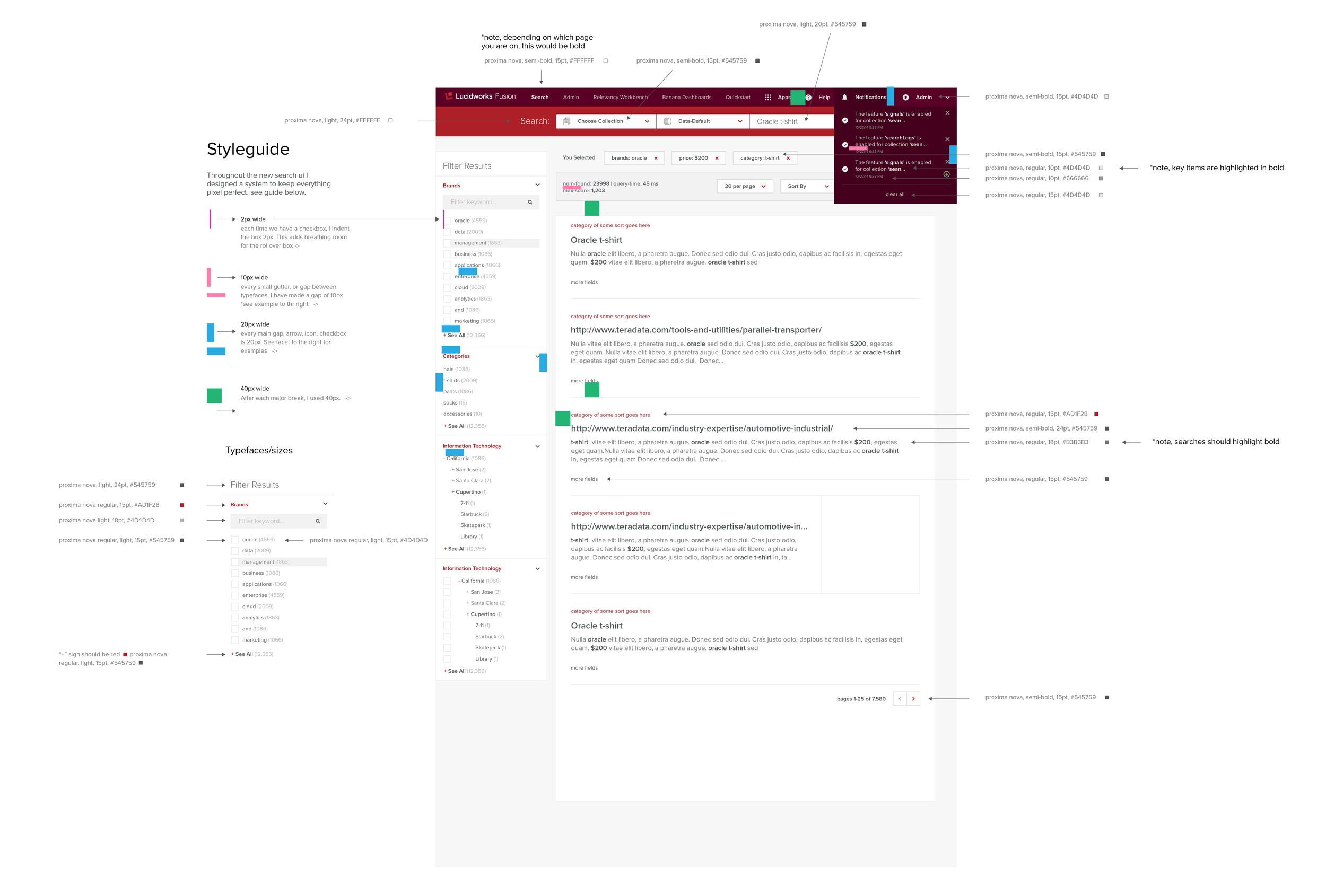 Fusion 1.0. Making a styleguide per feature.