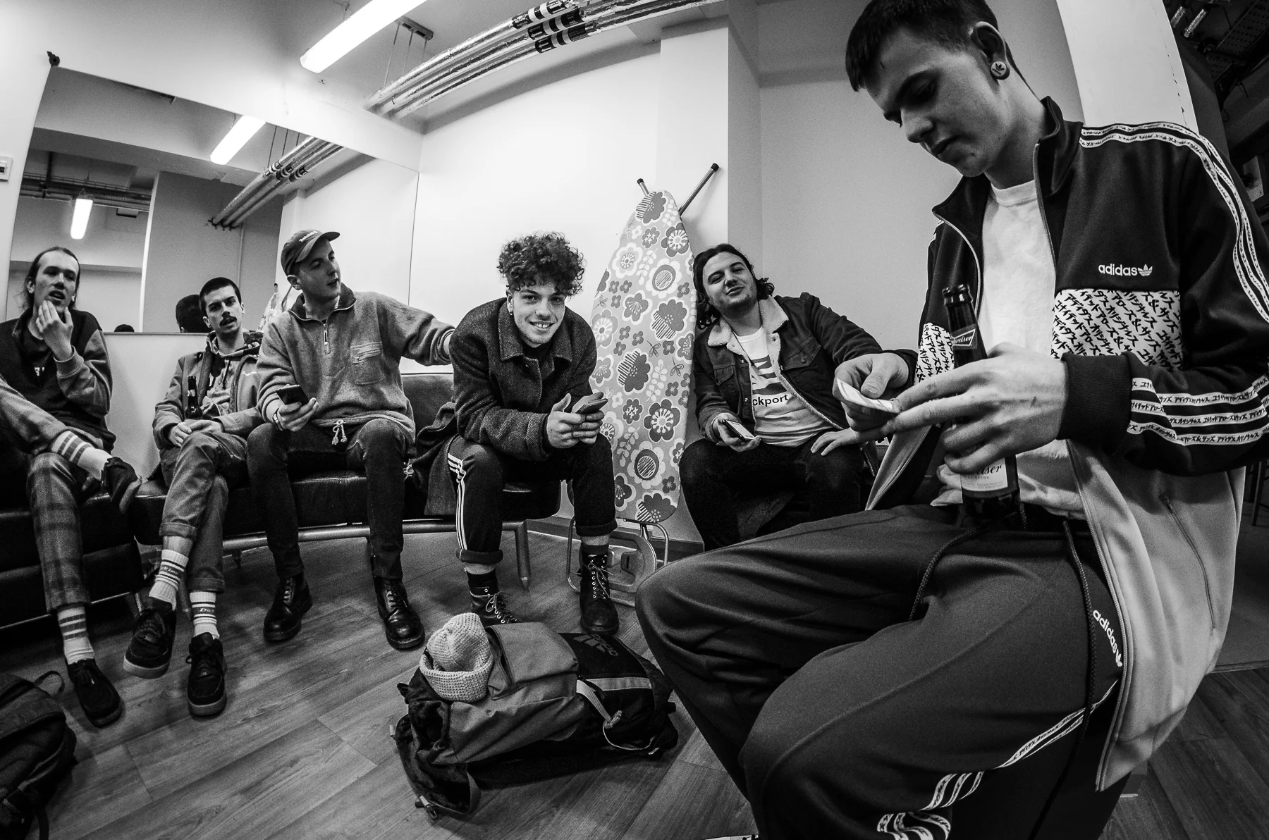 No Hot Ashes backstage 2017