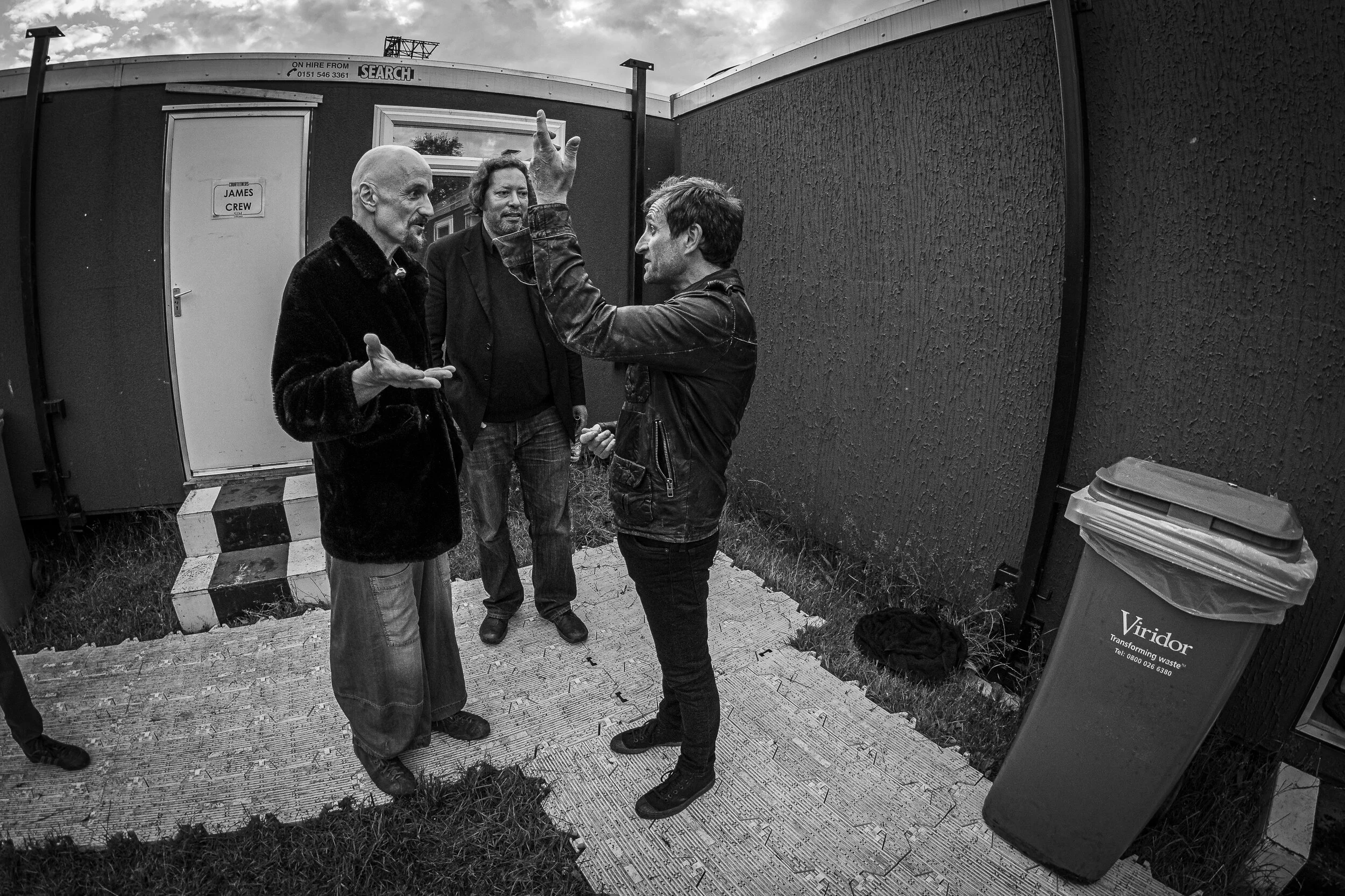 James back stage image from tour 2018