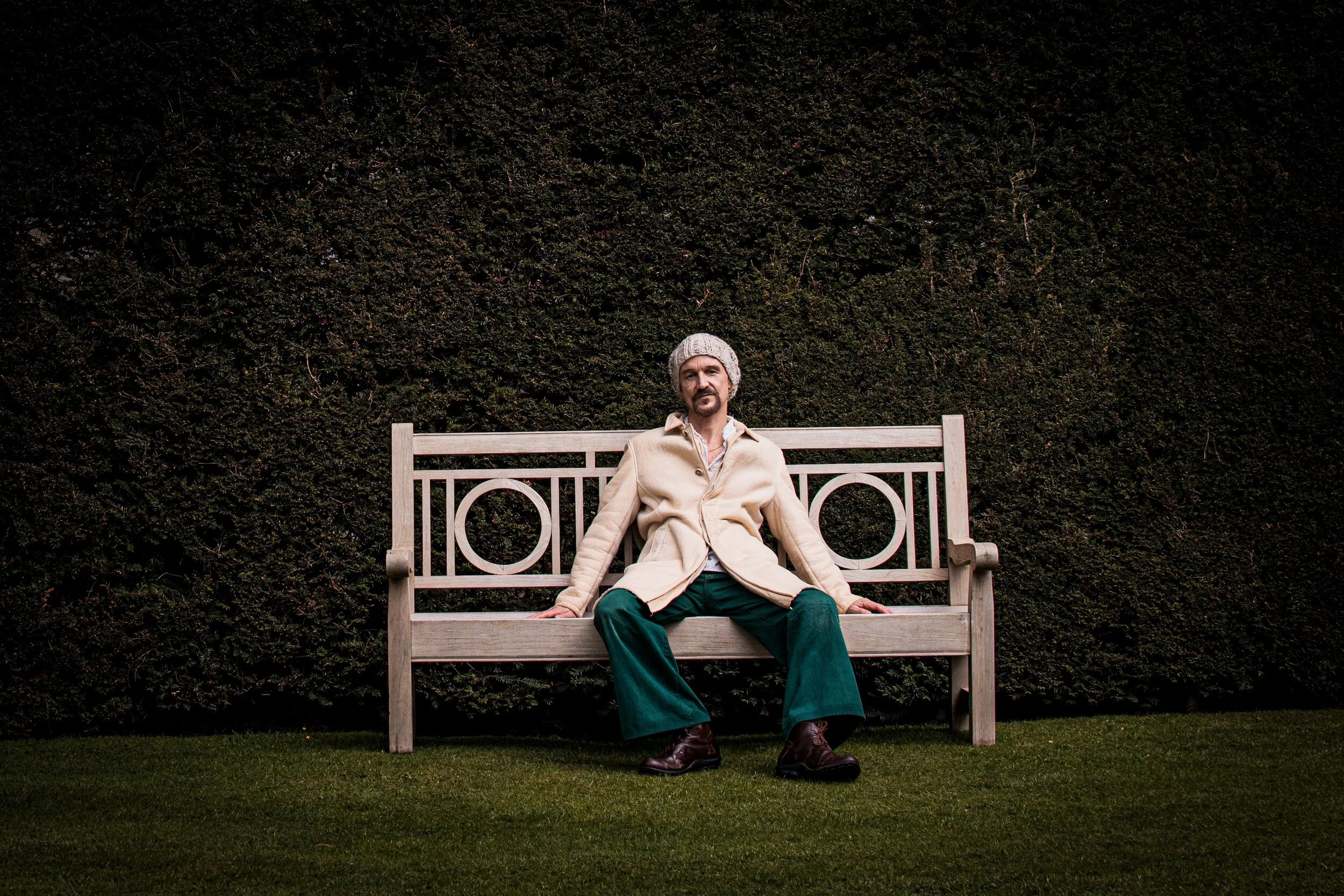 walk around the gardens with Time of James photo used for socials and press