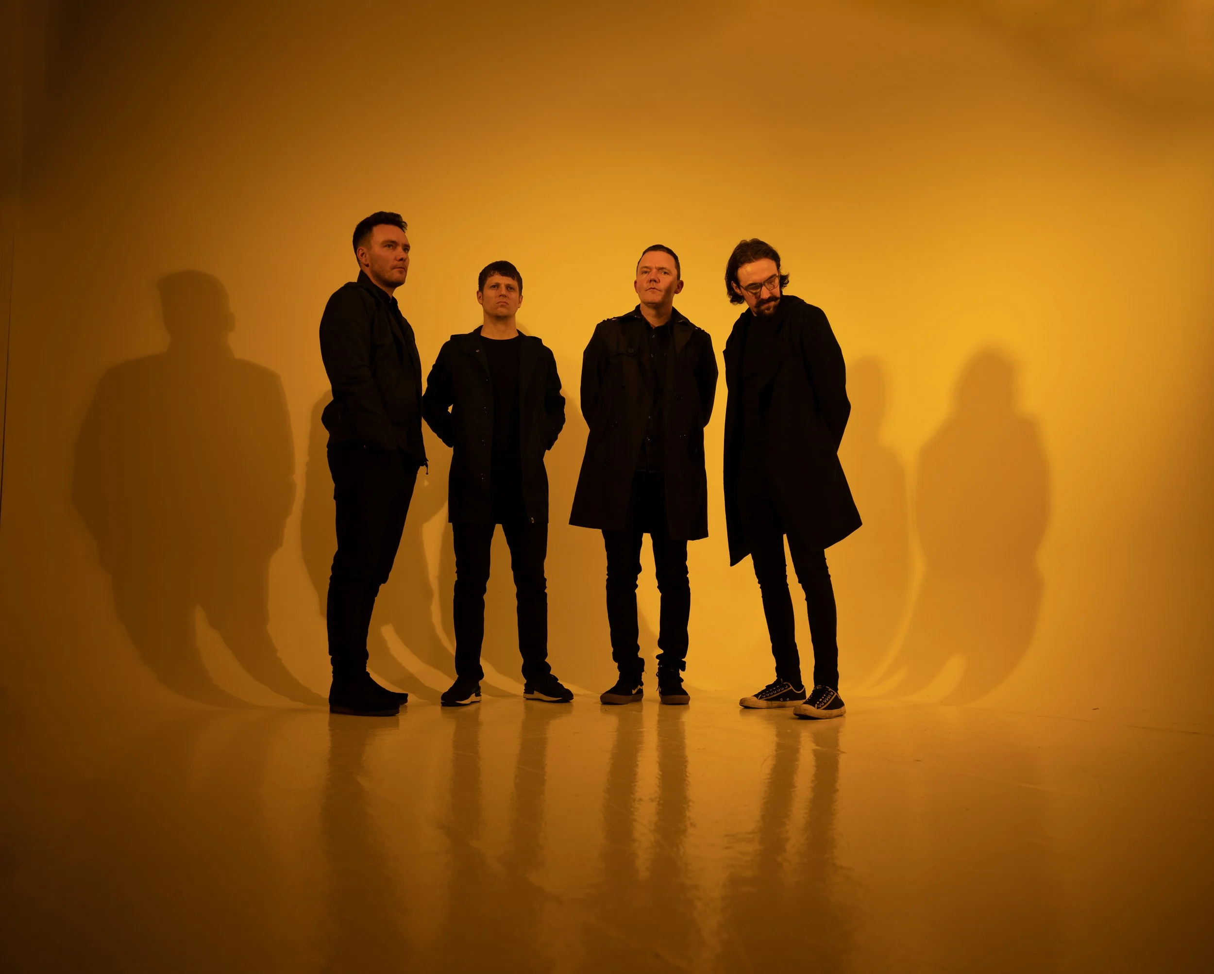 Album promo shoot for slow readers club