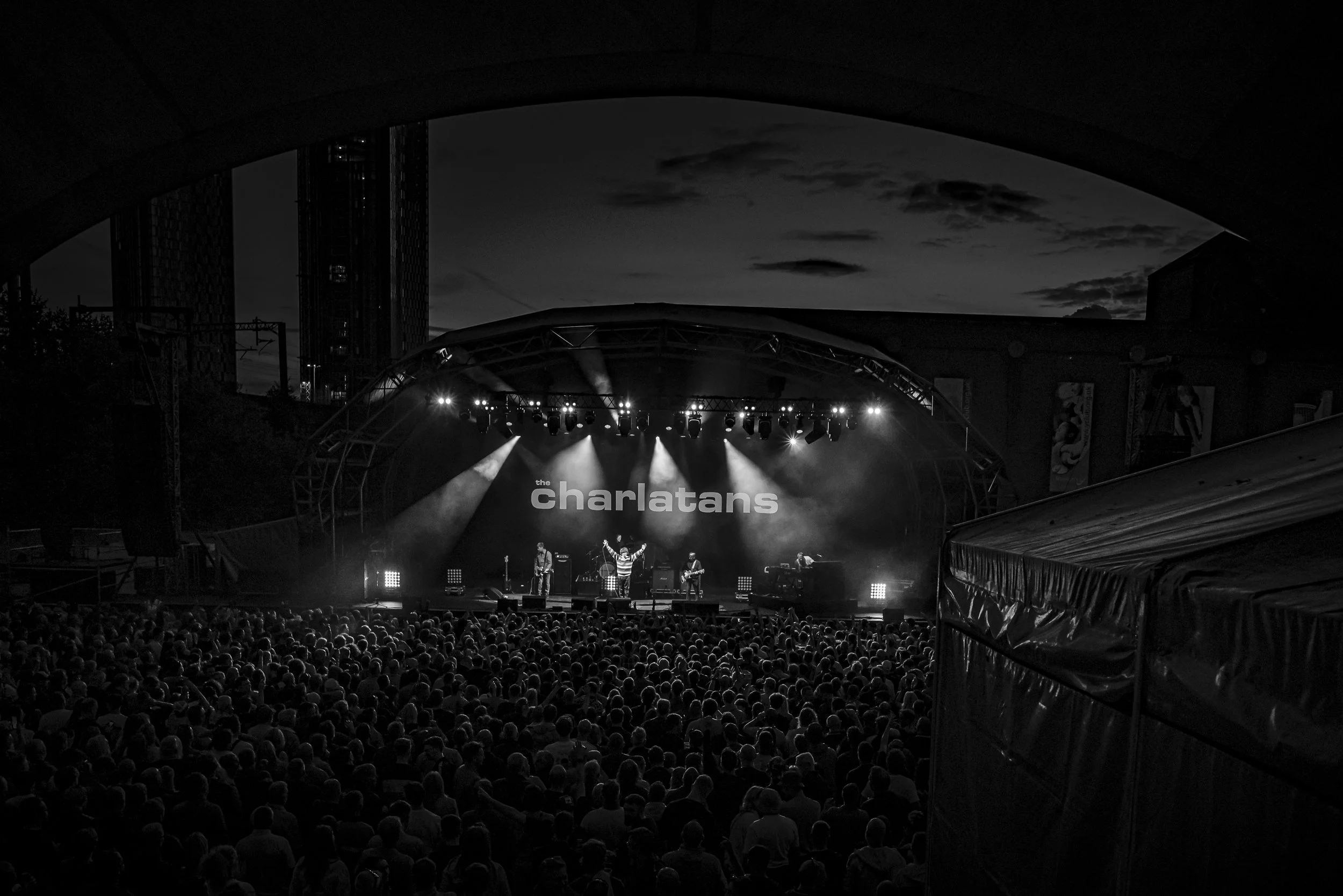 The Charlatans live photography by trust a fox, manchester UK