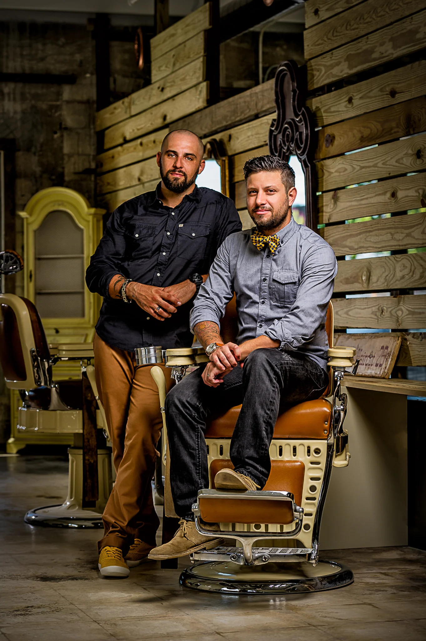 Andrea Battista and Mario Silvestri