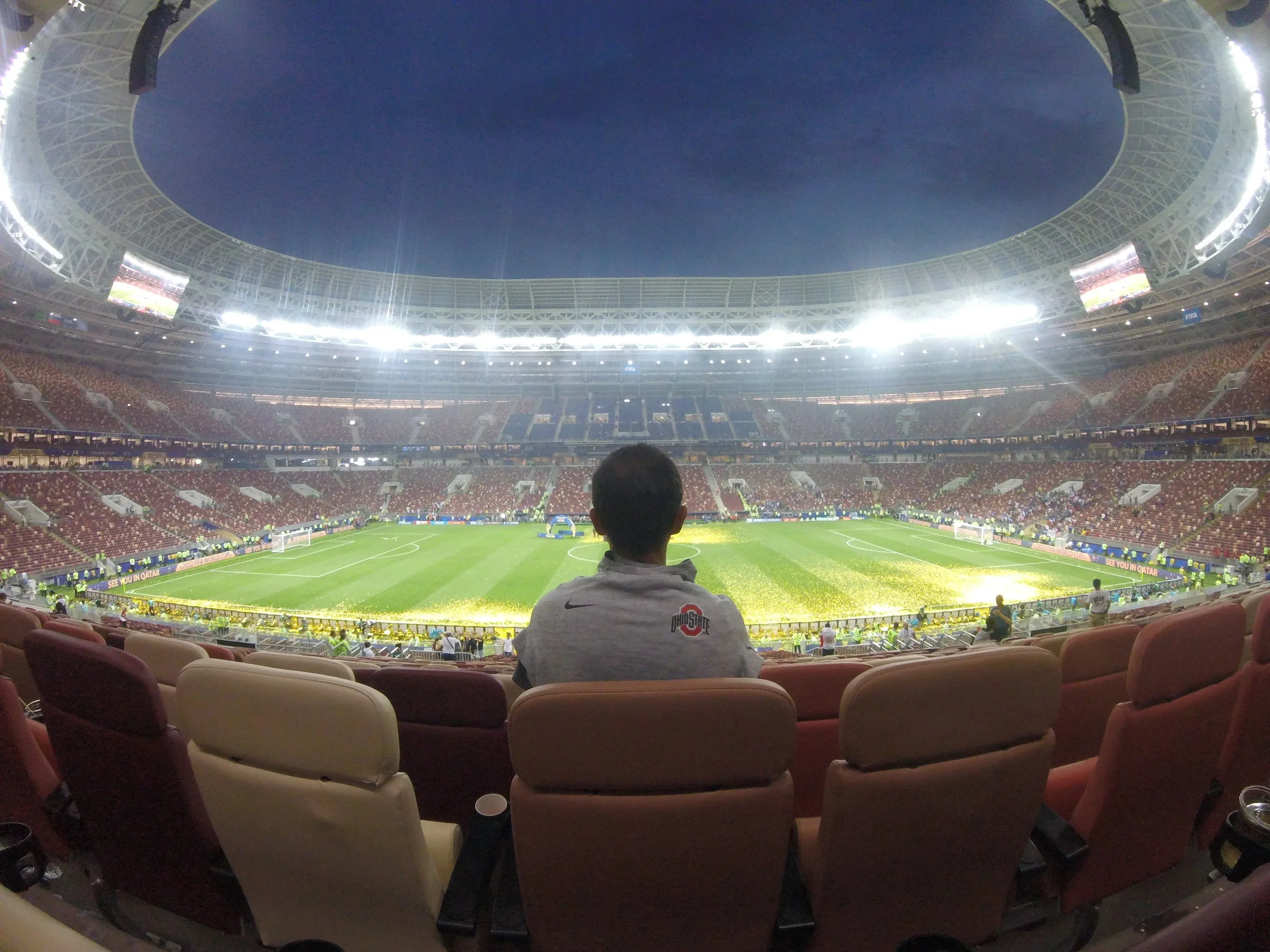 Attending 2018 FIFA World Cup Final in Russia