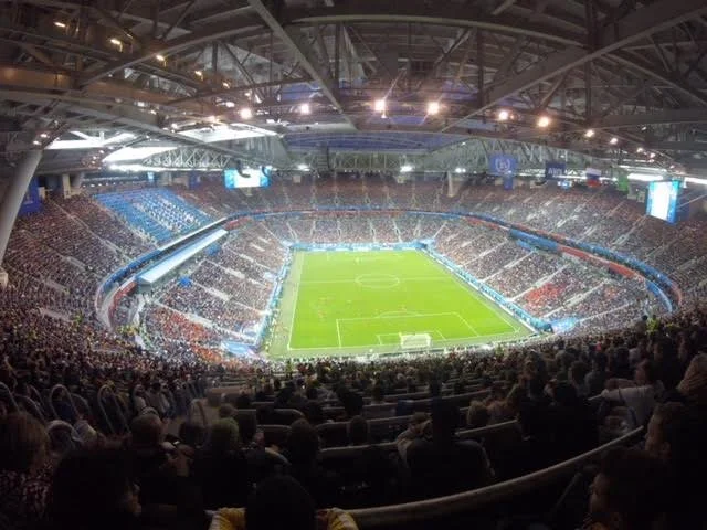 Two Days in St. Petersburg and 2018 FIFA World Cup Semifinal - France 1, Belgium 0