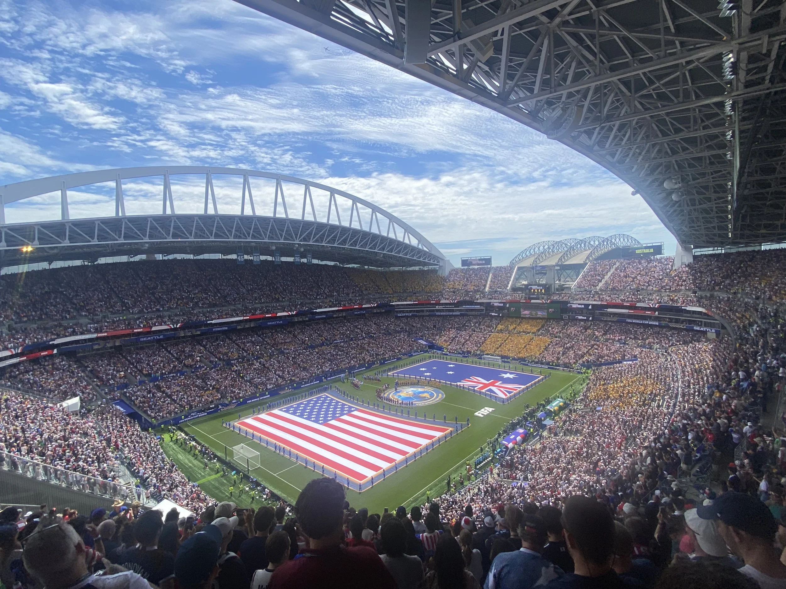 USMNT v Australia FIFA World Cup 2026 Seattle Anthems