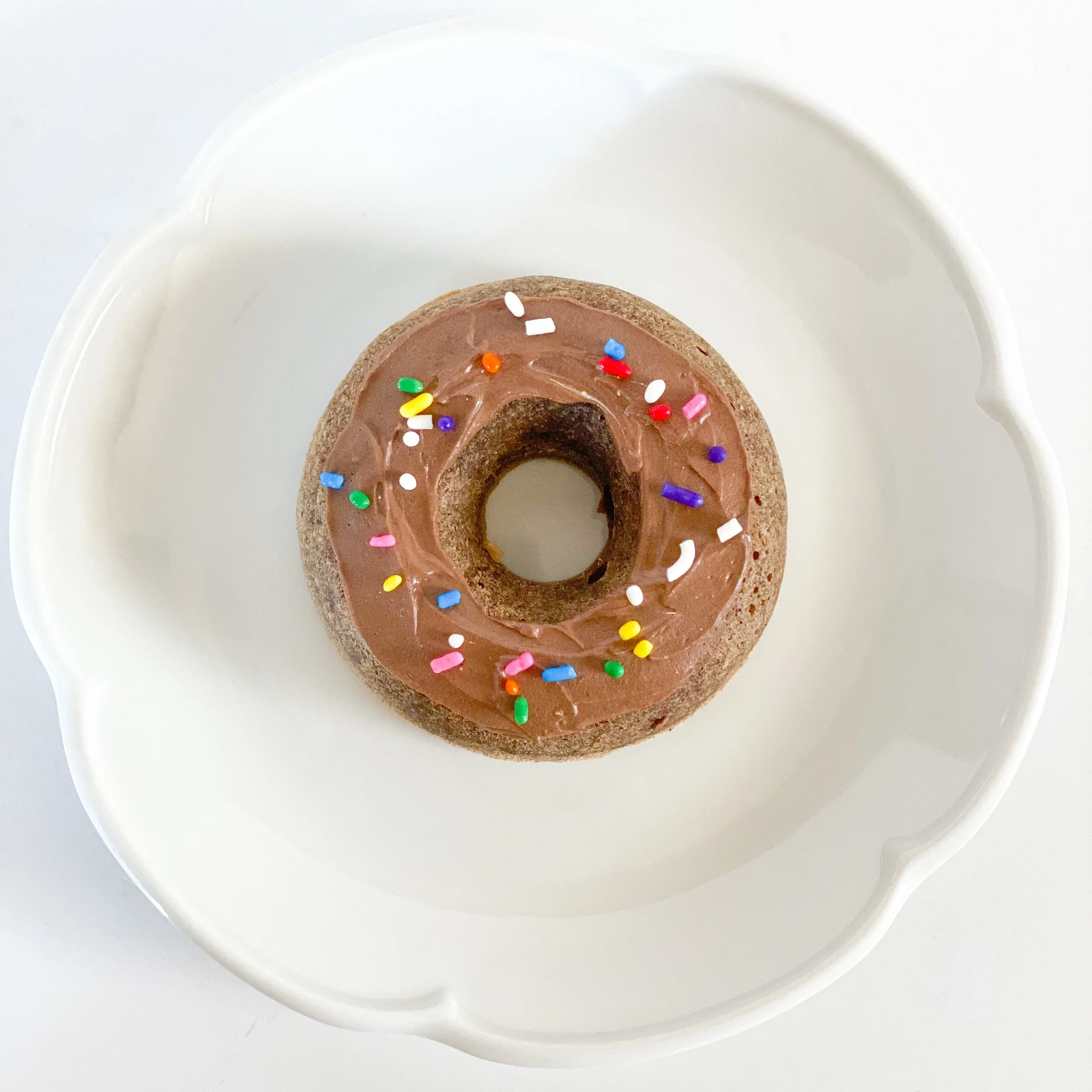 PB Carob Glaze Donuts