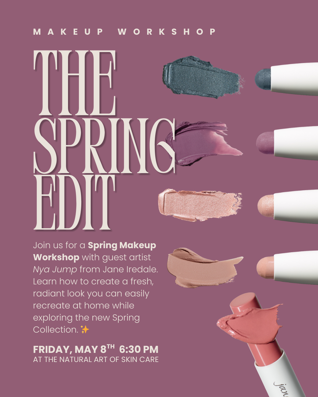 The Spring Edit Makeup Workshop