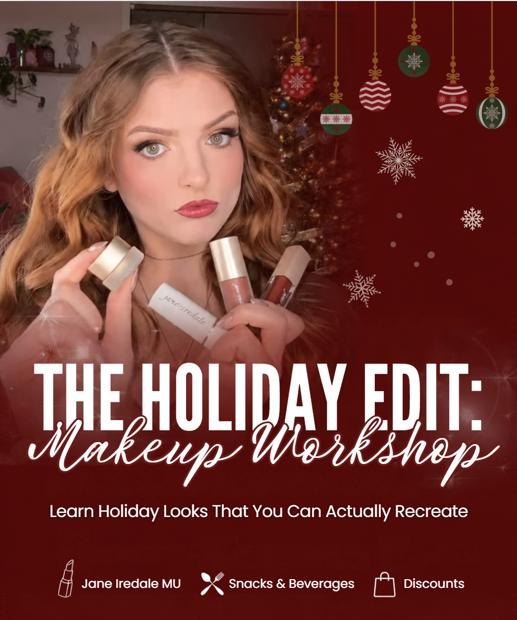 The Holiday Edit Makeup Workshop