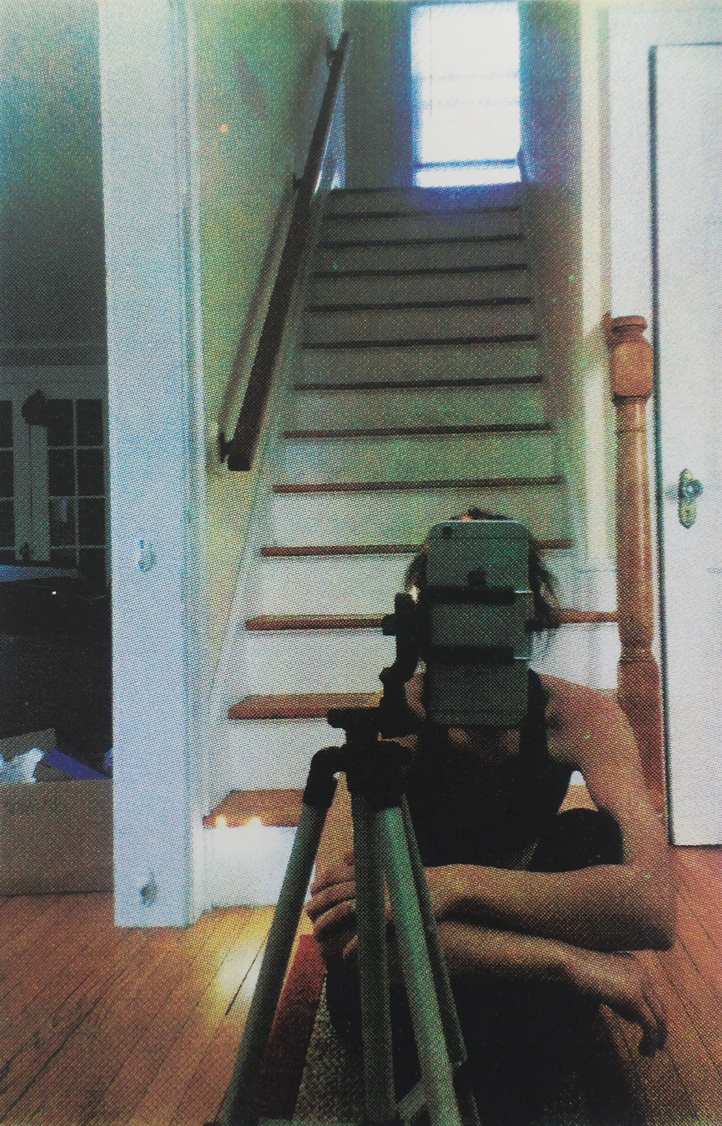 Hallway Stairs Editioned Screenprint, 9x6", 2016