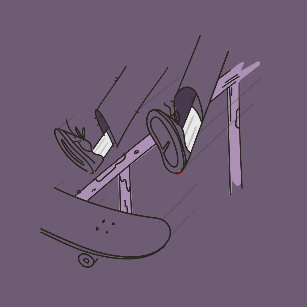 Dark Side Illustration Catalog / CavemanCrayon Design
