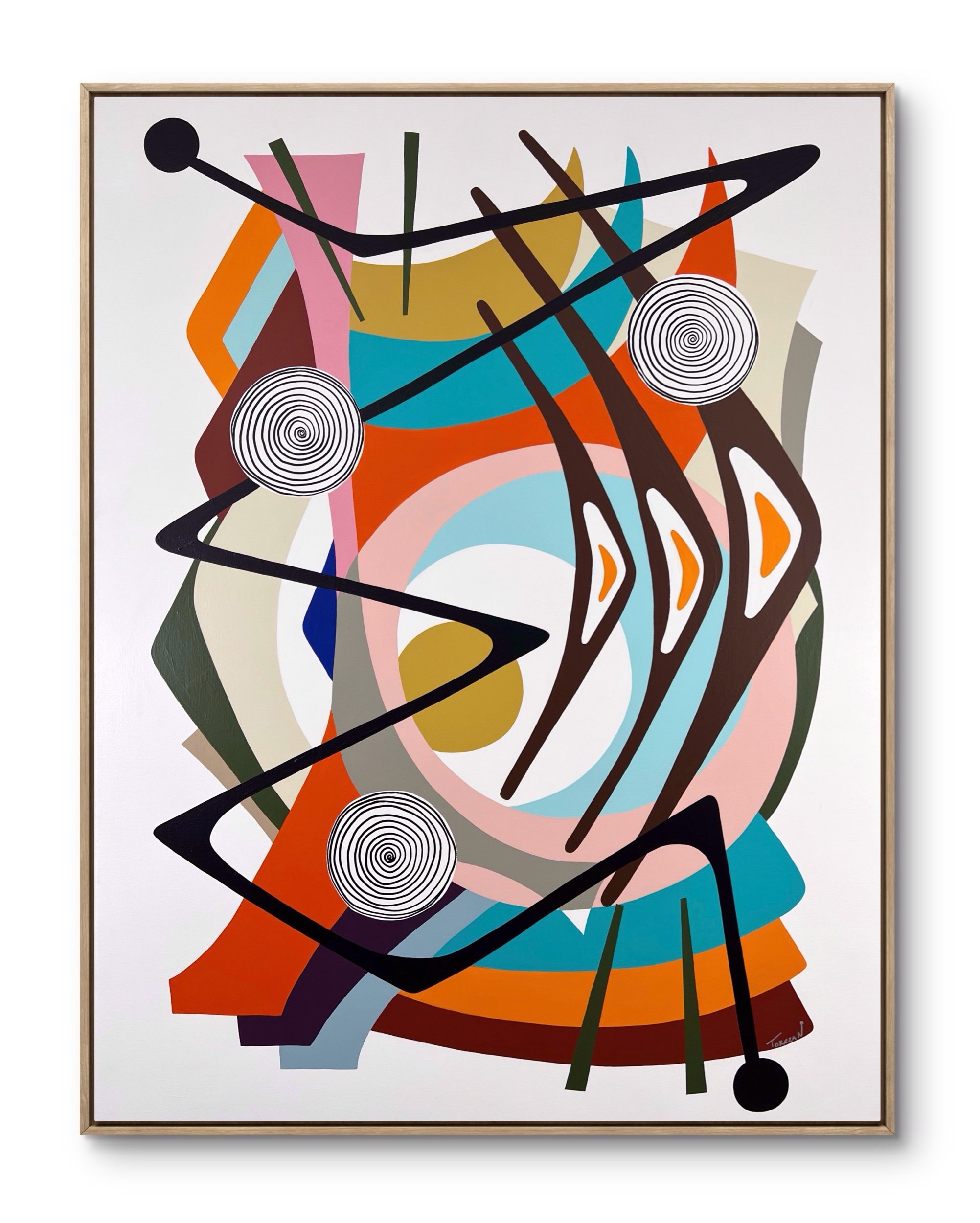 “Monarch” 48”x36” (122cm x 91,4cm)