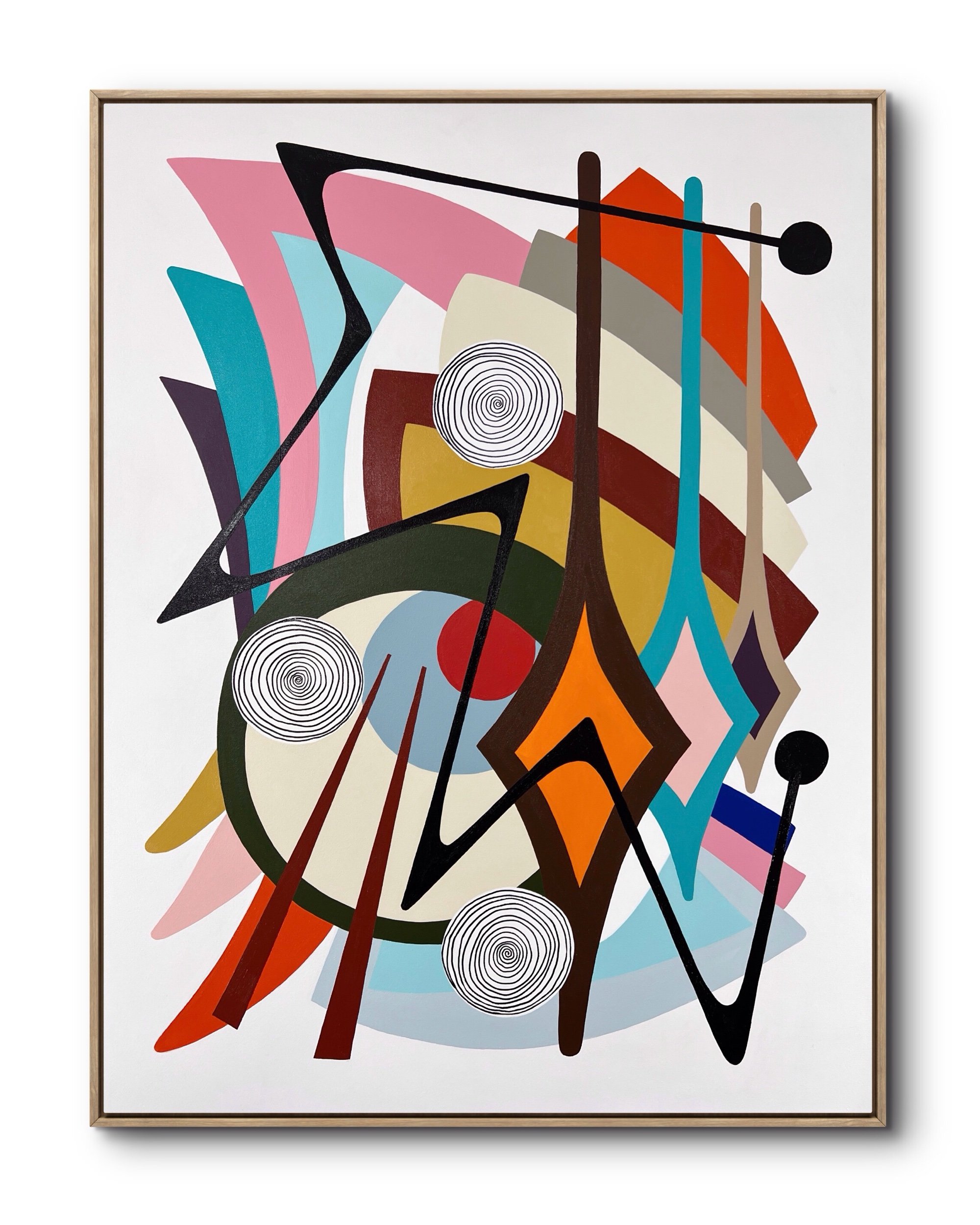 “Soul Vibration” 48”x36” (122cm x 91,4cm)