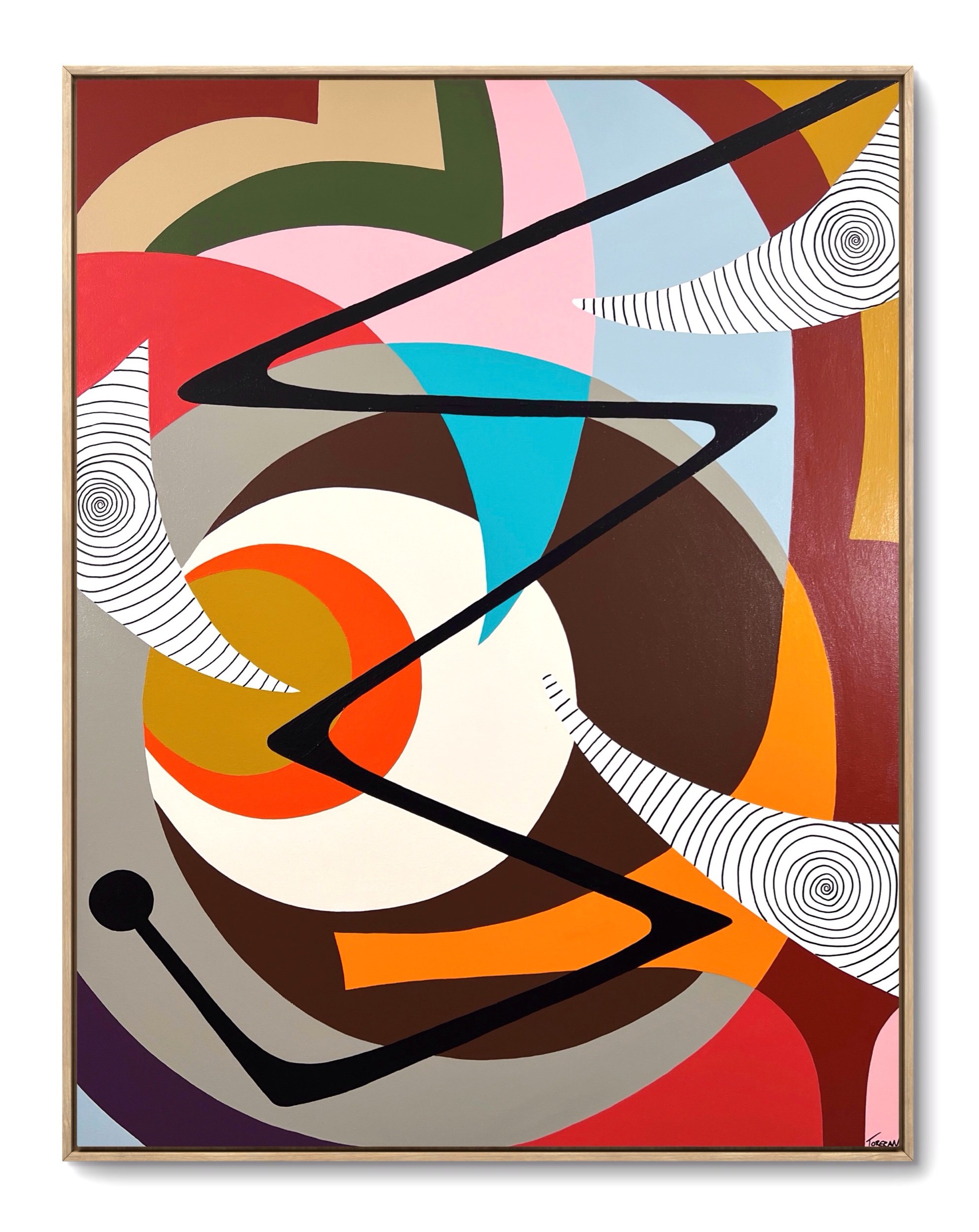 “Proximity N21” 48”x36” (122cm x 91,4cm)