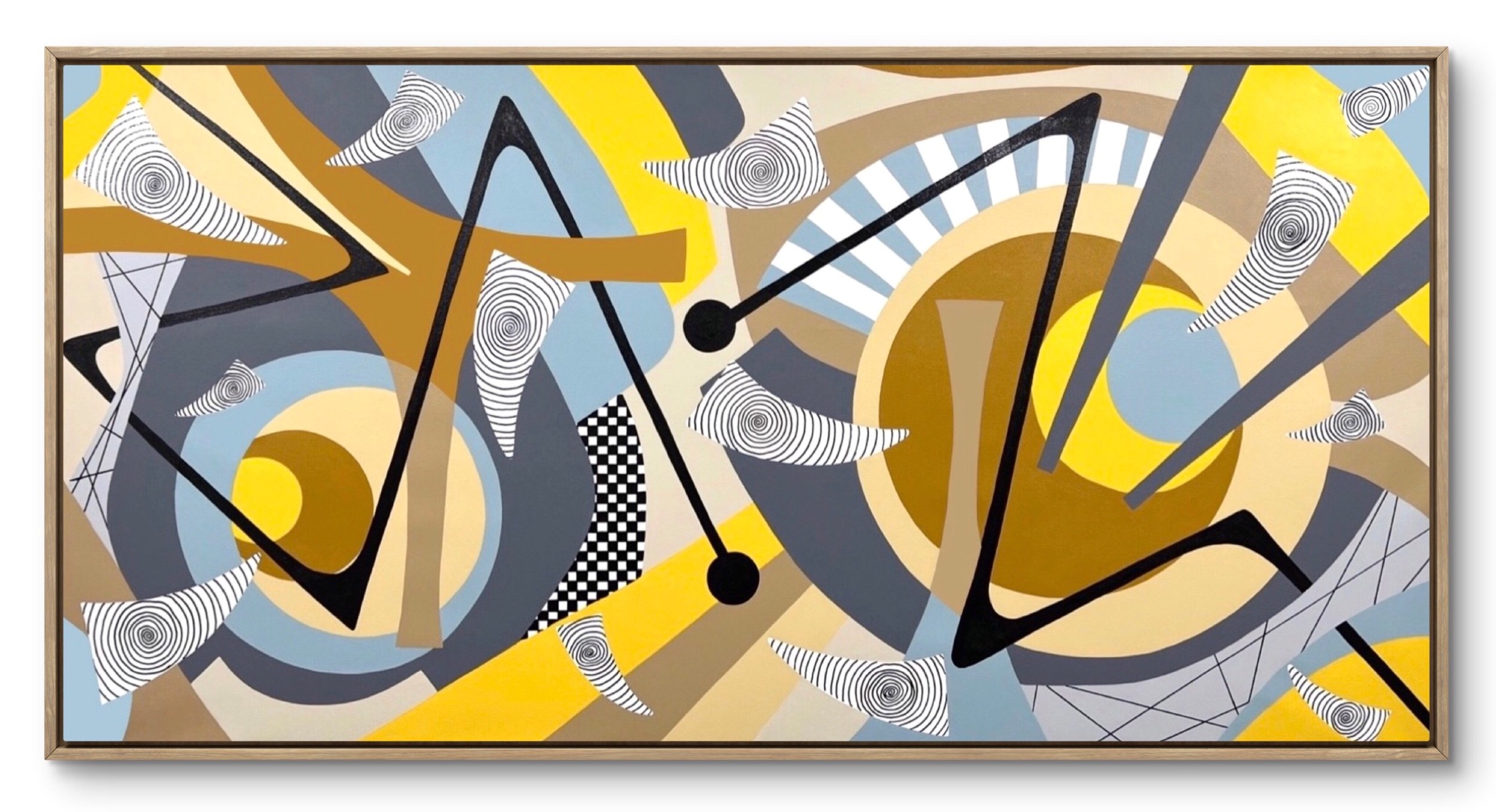 “Bright Day” 36”x 72” (91cm x 183cm)