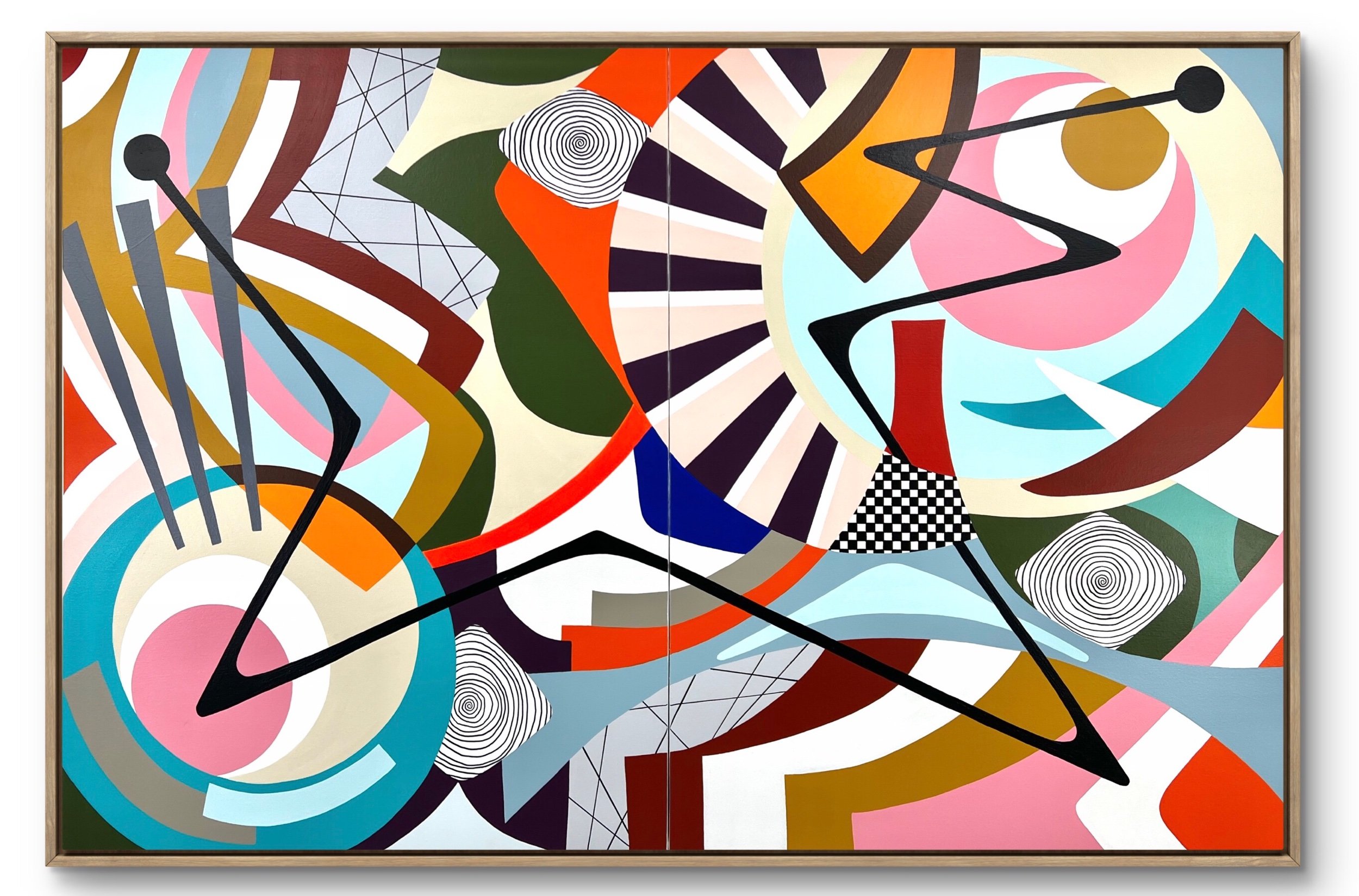 “Love of Fate” 48”x 72” (122cm x 183cm)