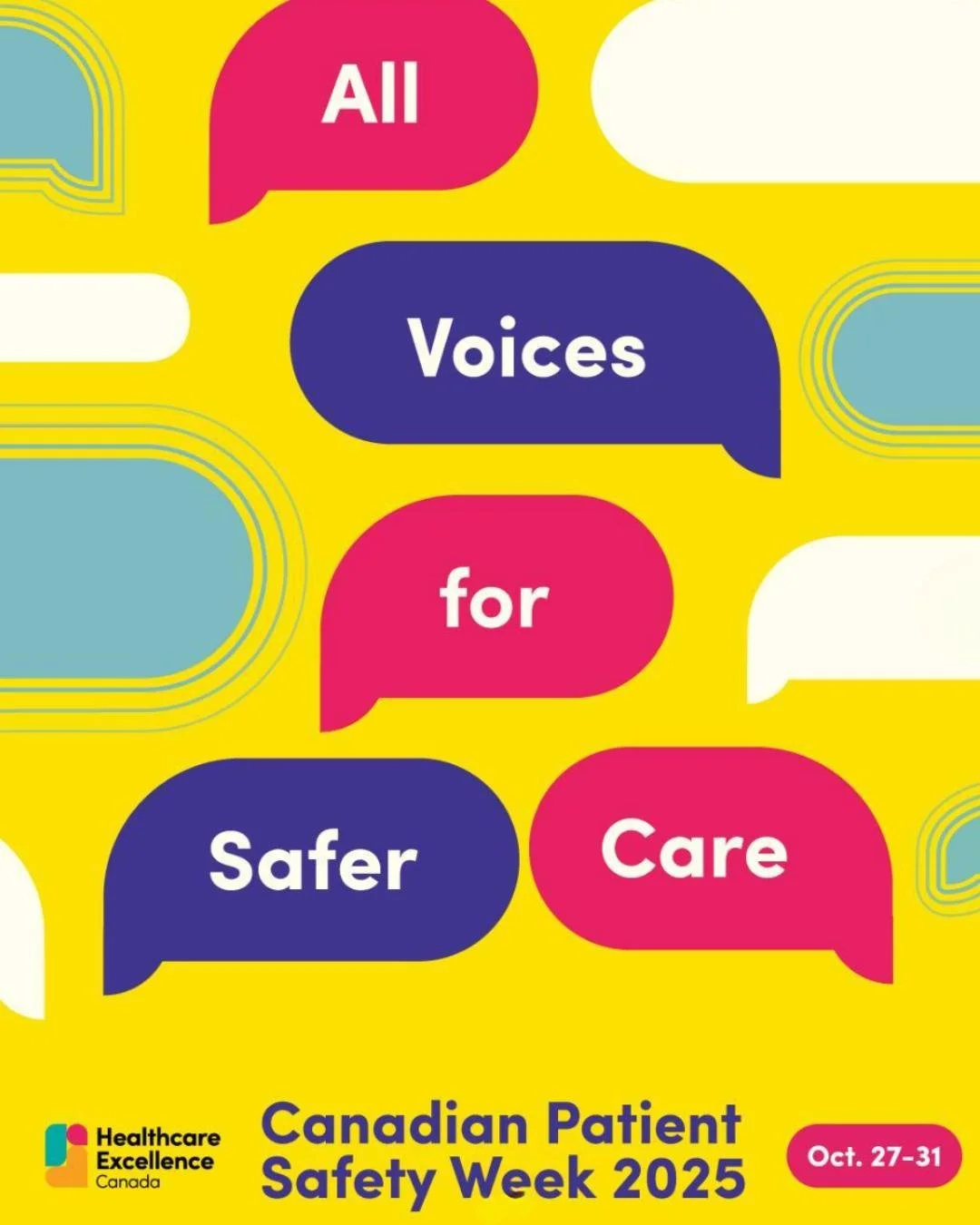 It's Canadian Patient Safety Week 2025!
As anesthesiologists, we're sticklers for safety, so join us in celebrating how people across Canada are contributing to safer care in big and small ways. 
This year’s theme, All Voices for Safer Care,