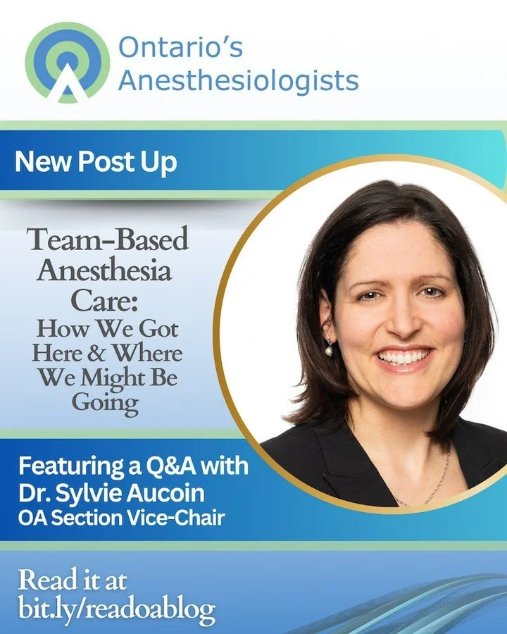 While we officially started using the phrase &quot;team-based anesthesia care&quot; in spring 2025, the concept has over two decades of real-world practice behind it. 

Learn more about this history via our latest blog post, featuring a Q&amp;A with 