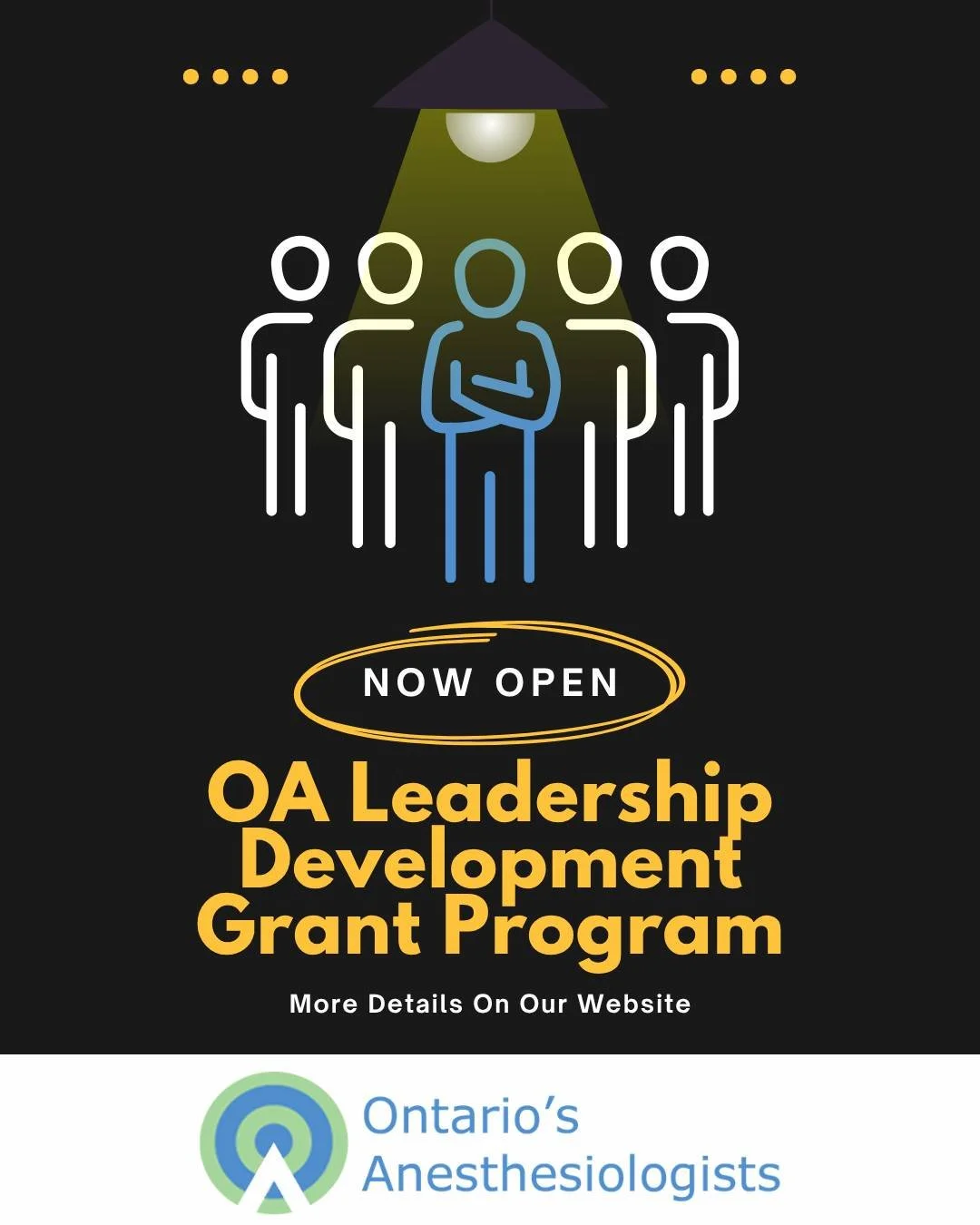We're pleased to announce to our members that our Leadership Development Grant Program has reopened for applications.

Open to all paid section members, this program aims to recognize and nurture the development of future leaders in anesthesiology by