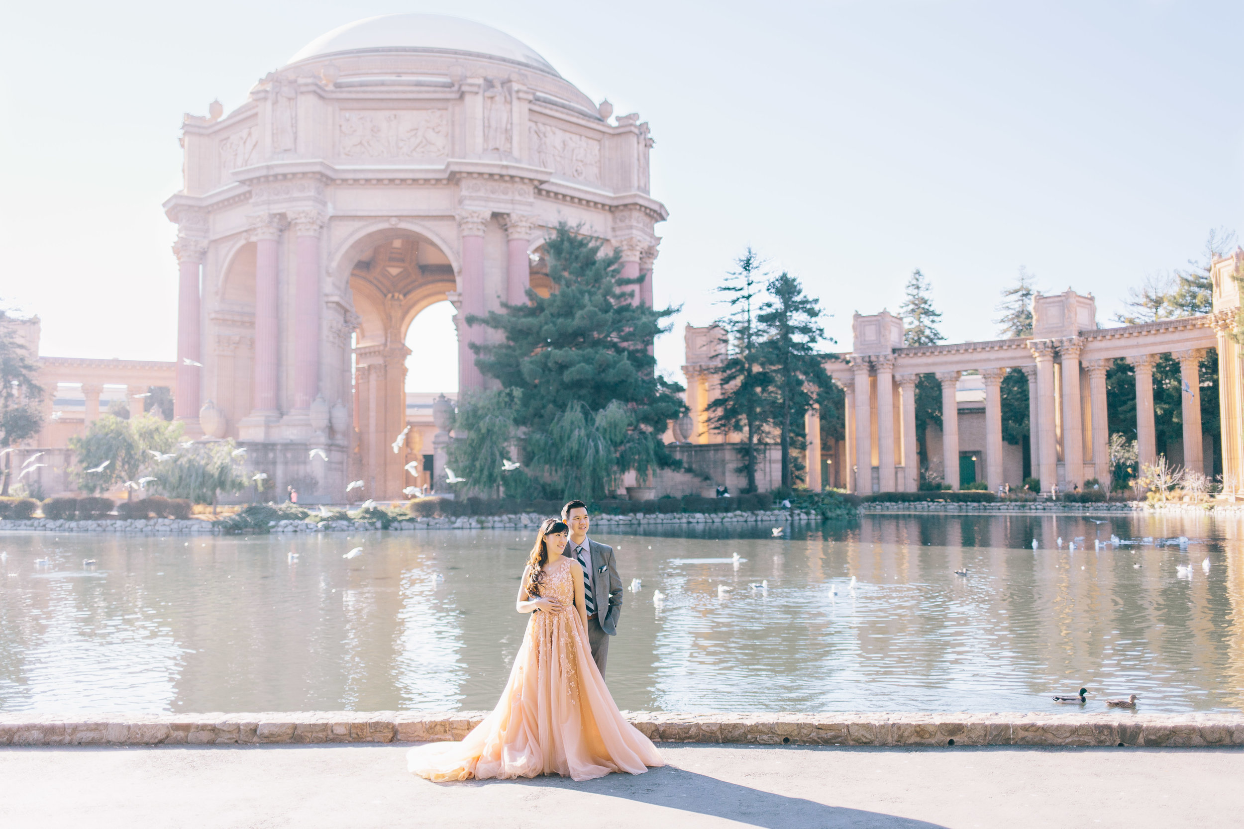 Best Engagement Photo Locations in San Francisco - Palace of Fine Arts Engagement Photos by JBJ Pictures (5).jpg