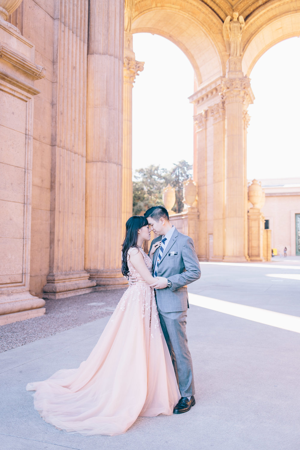 Best Engagement Photo Locations in San Francisco - Palace of Fine Arts Engagement Photos by JBJ Pictures (8).jpg