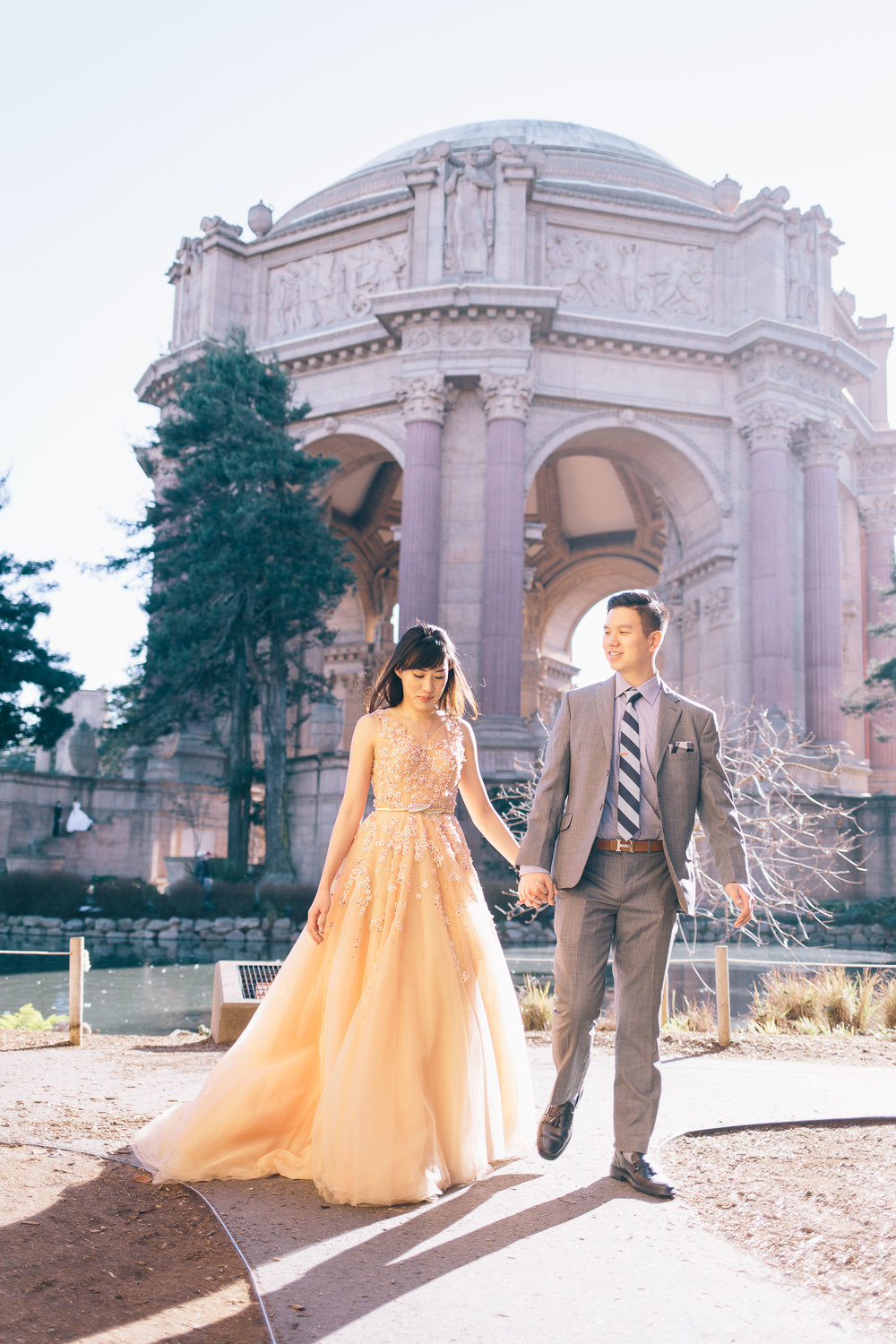 Best Engagement Photo Locations in San Francisco - Palace of Fine Arts Engagement Photos by JBJ Pictures (10).jpg