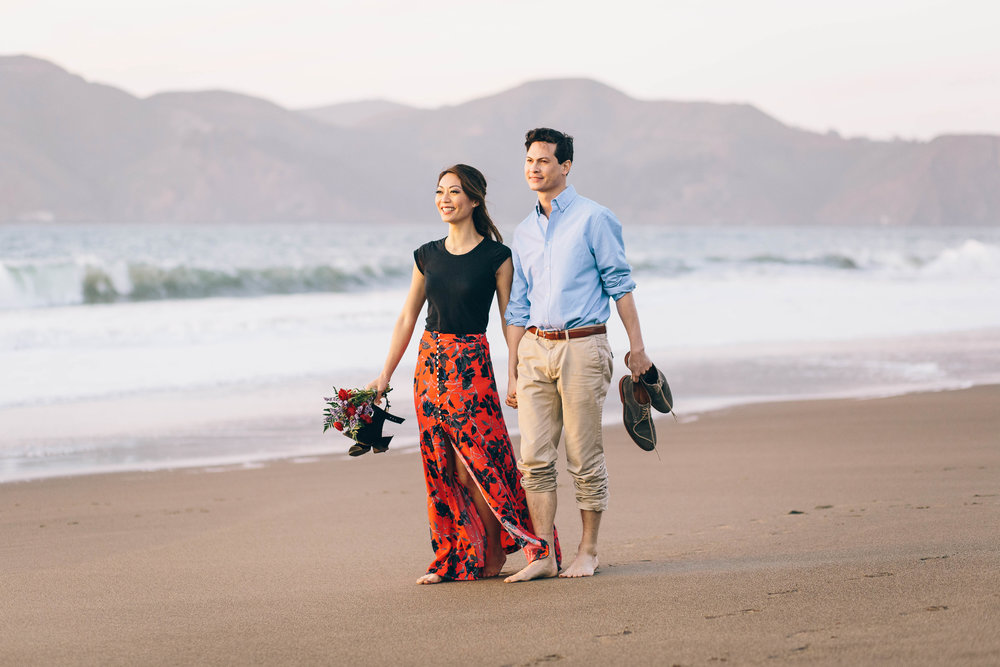 Best Engagement Photo Locations in San Francisco - Baker Beach Engagement Photos by JBJ Pictures (3).jpg