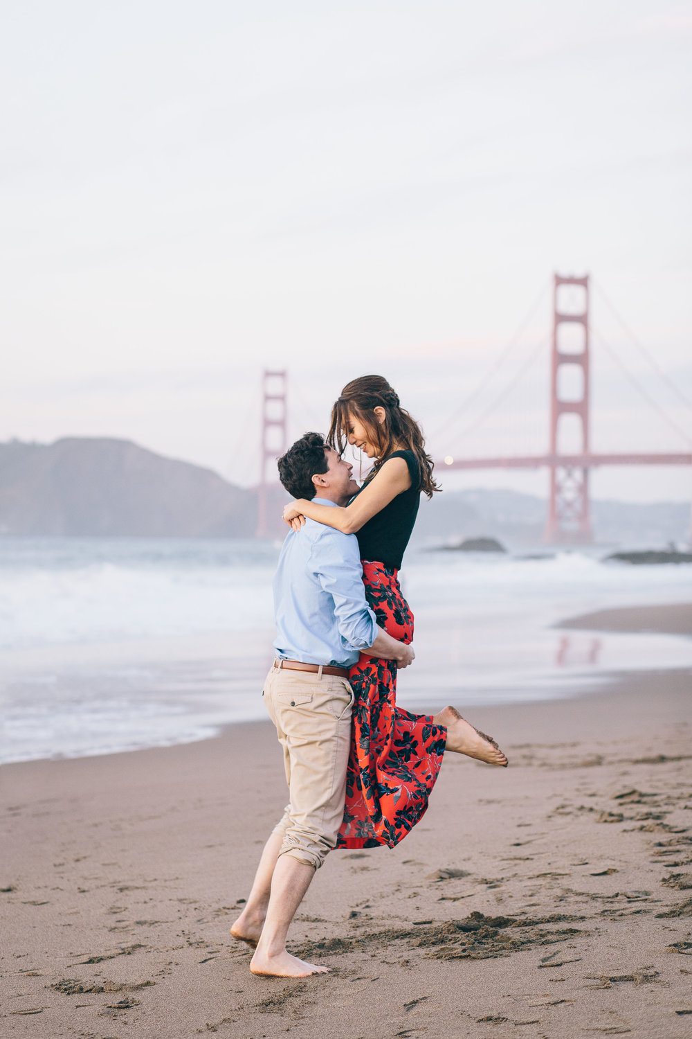 Best Engagement Photo Locations in San Francisco - Baker Beach Engagement Photos by JBJ Pictures (6).jpg