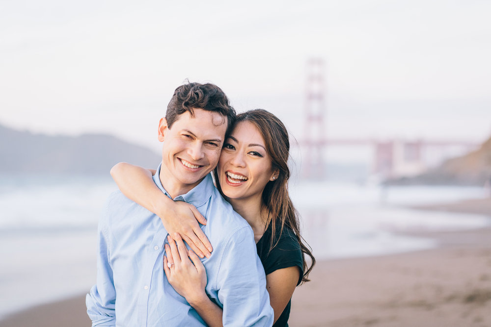 Best Engagement Photo Locations in San Francisco - Baker Beach Engagement Photos by JBJ Pictures (7).jpg