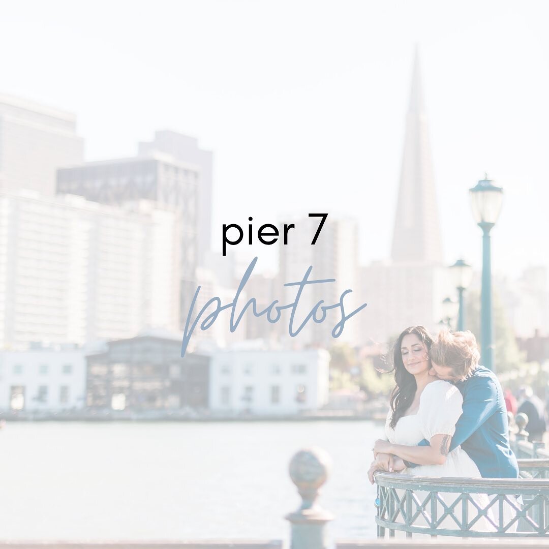 ⭐ PHOTOSHOOT LOCATION HIGHLIGHT ⭐ 

We&rsquo;re creating an Insta series about the most popular locations in San Francisco! Starting with PIER 7! ⁠⠀
⁠⠀
Backdrop: San Francisco Cityscape⁠⠀
Colors: Blue/Green, Gold, Grays &amp; Neutrals⁠⠀
Fog Frequency