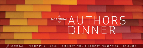 I was thrilled to be a featured artist at the Berkeley Public Library Authors Dinner on February 6, 2016.
