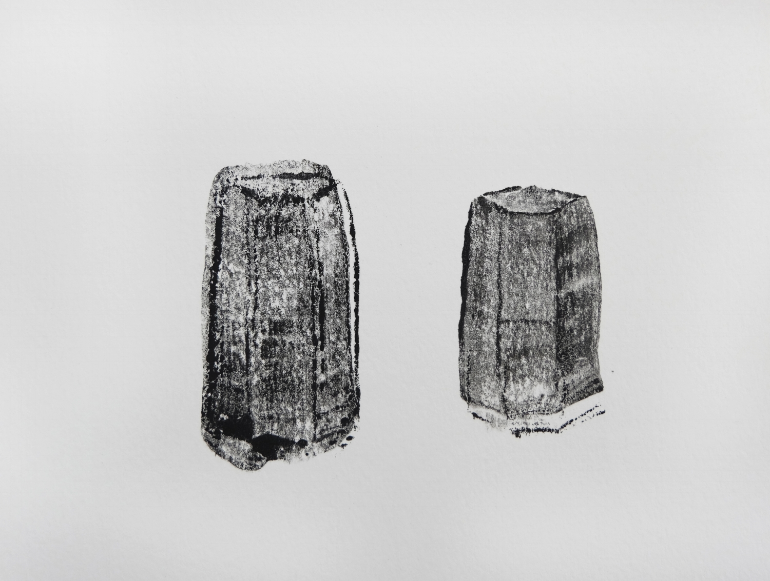 Two Basalt Columns
