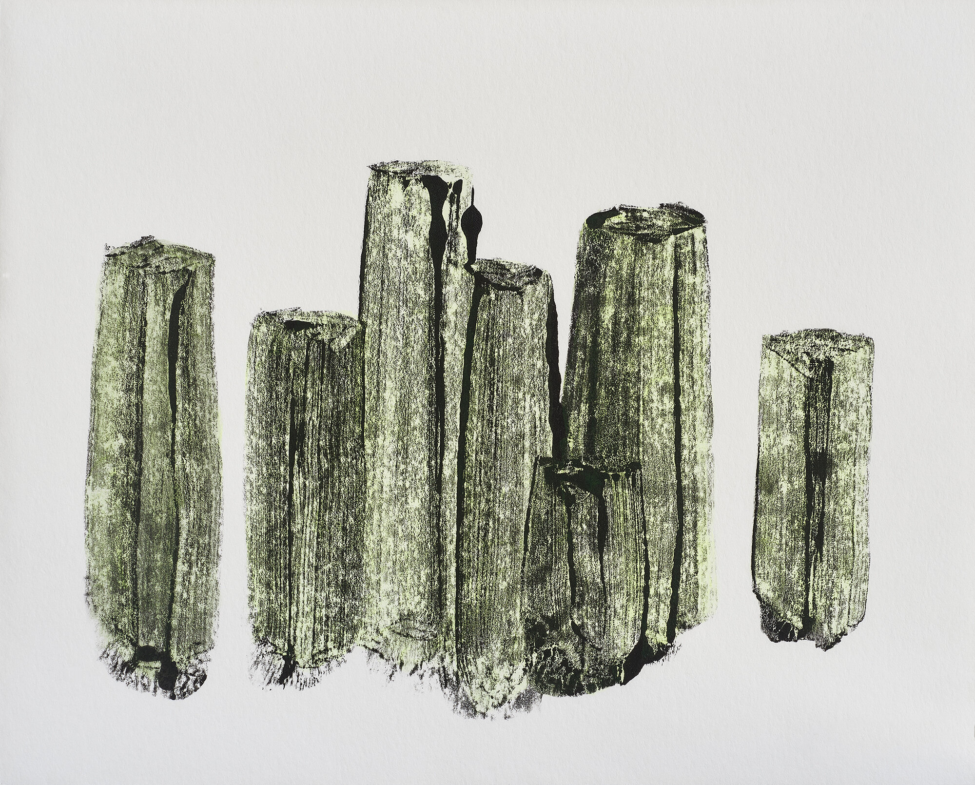 Basalt Column Cluster (yellow)