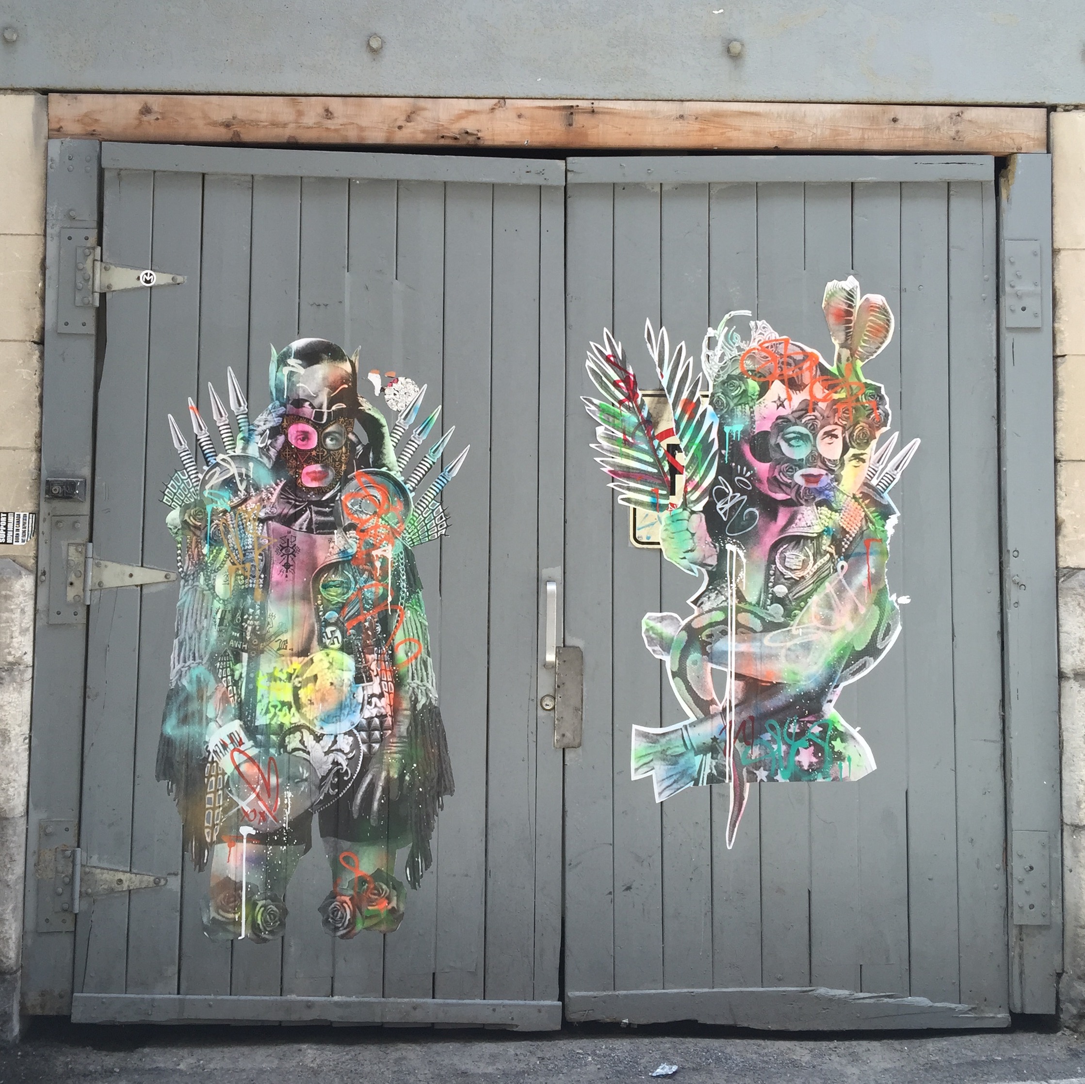 Street art found in Old Montreal