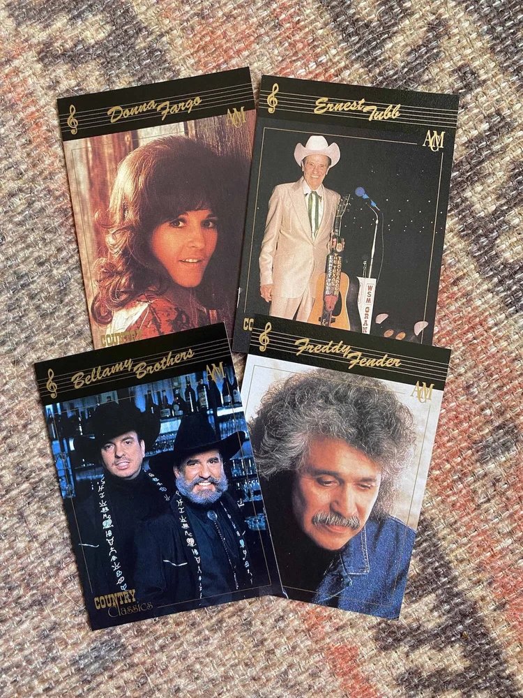 Country Music Classics Series 1 Sealed Trading Card Packs