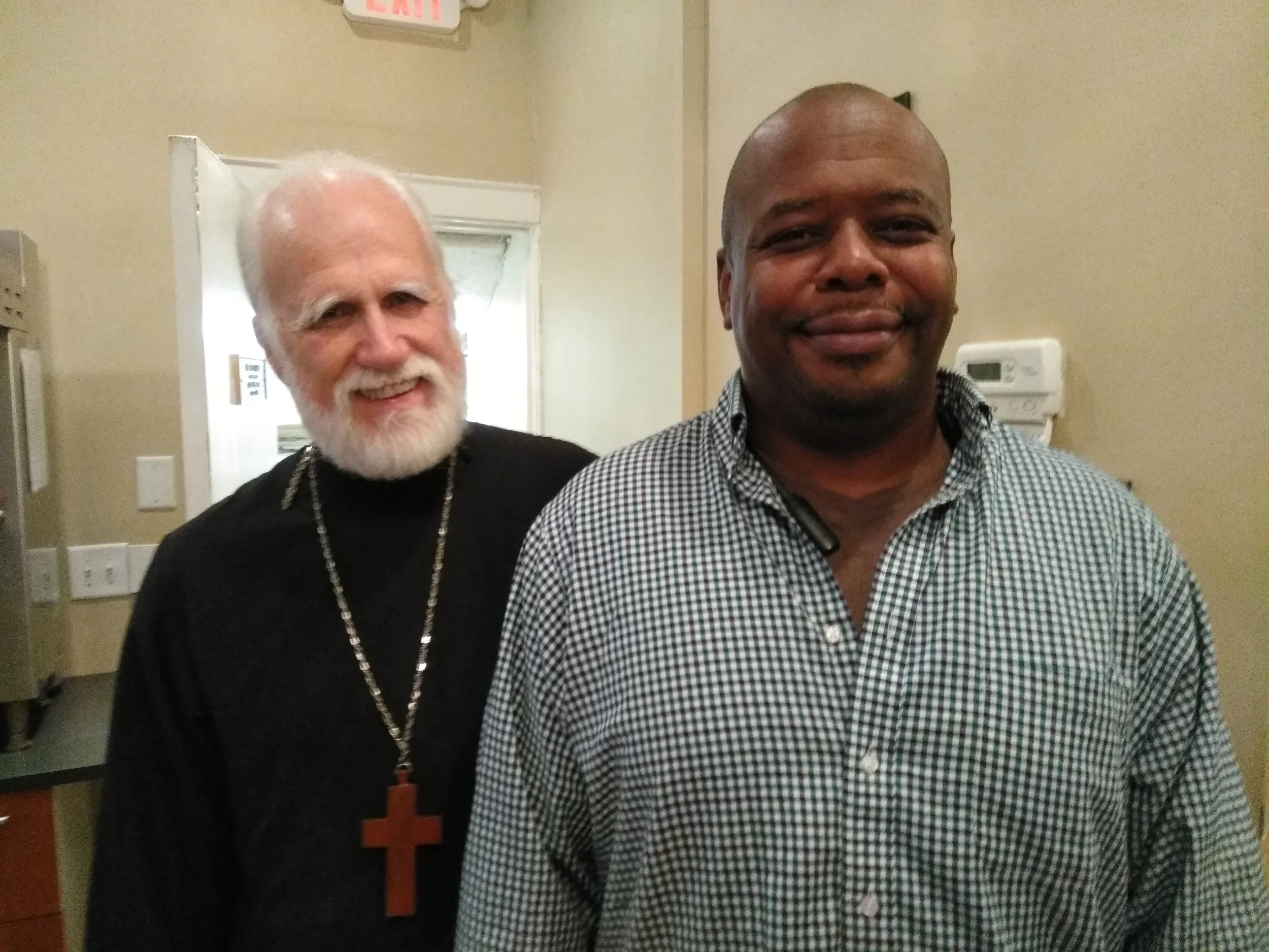Fr Tom and Orlando Humble