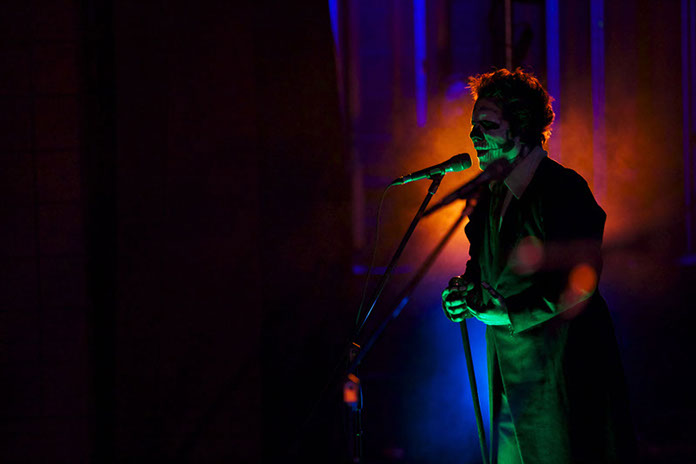 Old Bones on fire