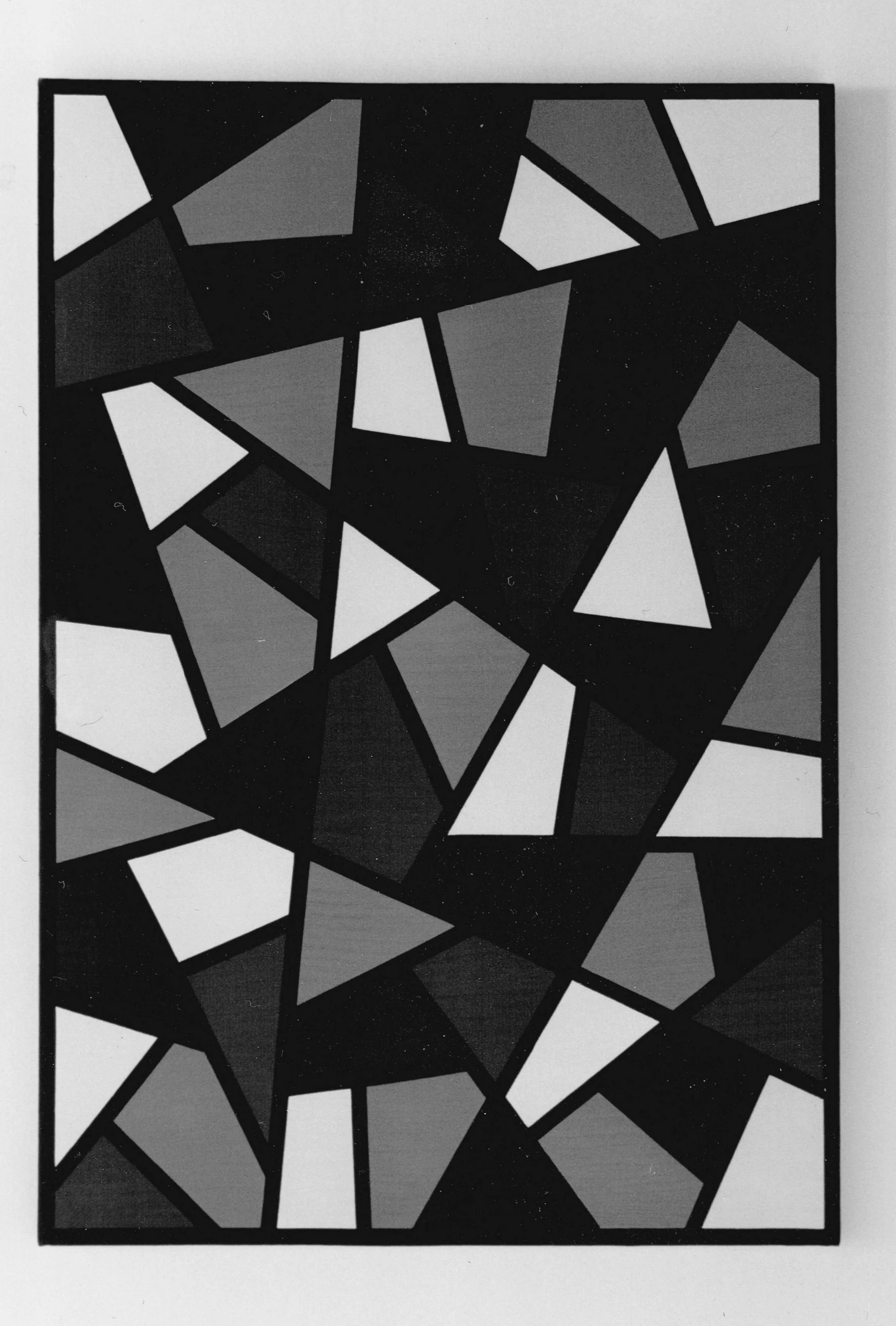  untitled, oil and acrylic on canvas, 48" x 36", 1998 