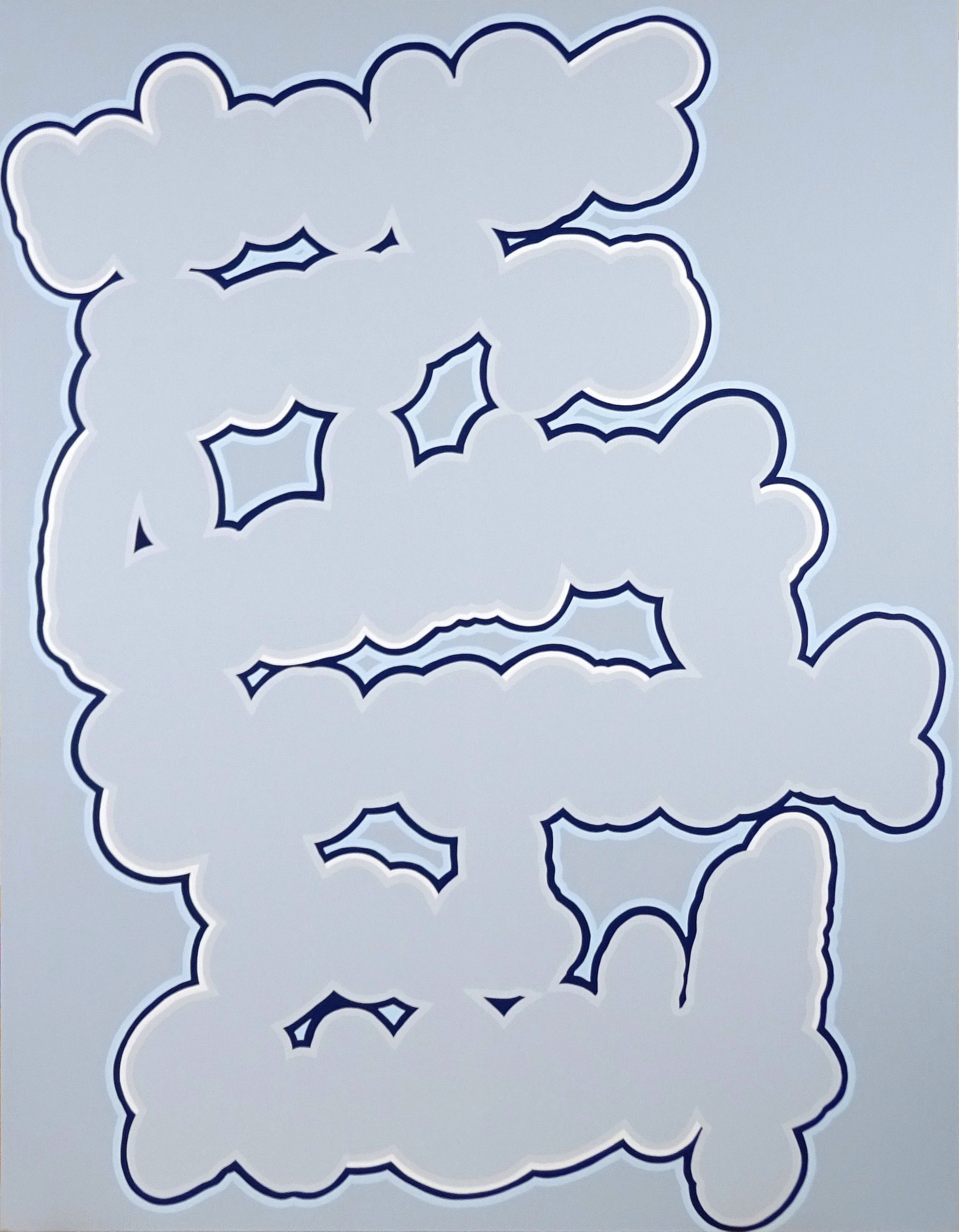  untitled, acrylic on canvas, 62" x 48", 2013 
