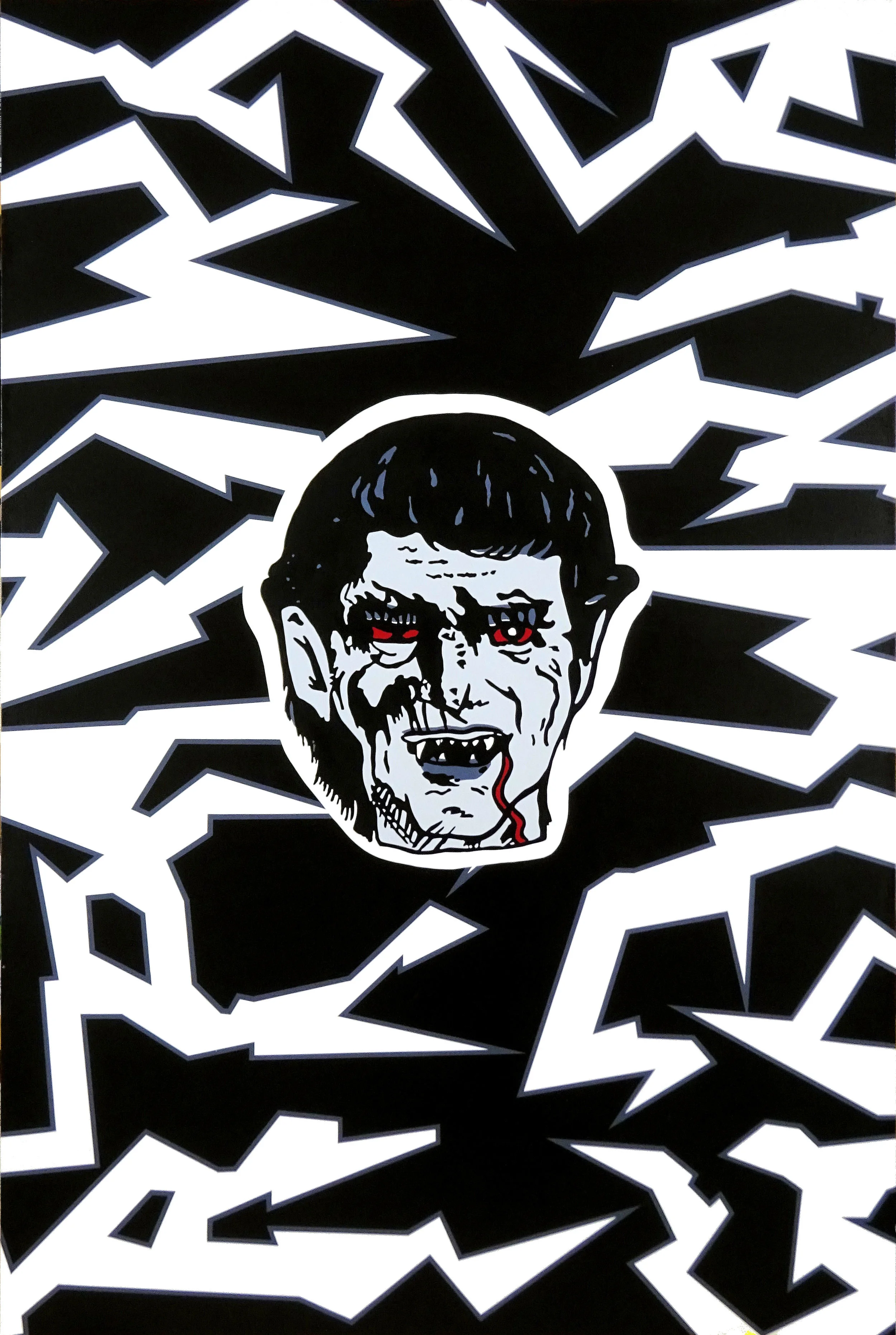  untitled, acrylic on canvas, 72" x 48", 2011 
