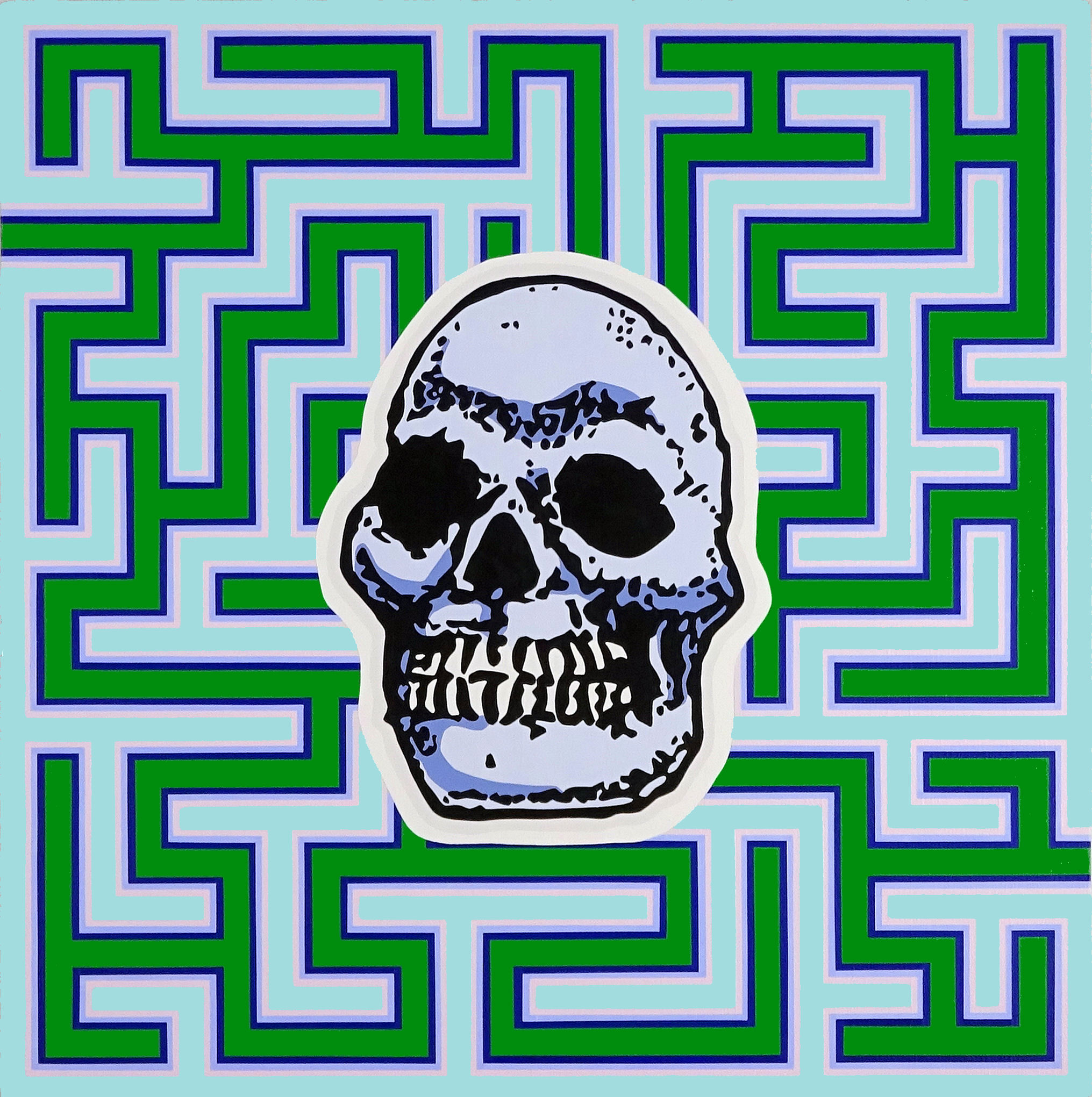  untitled, acrylic on canvas, 24" x 24", 2013 