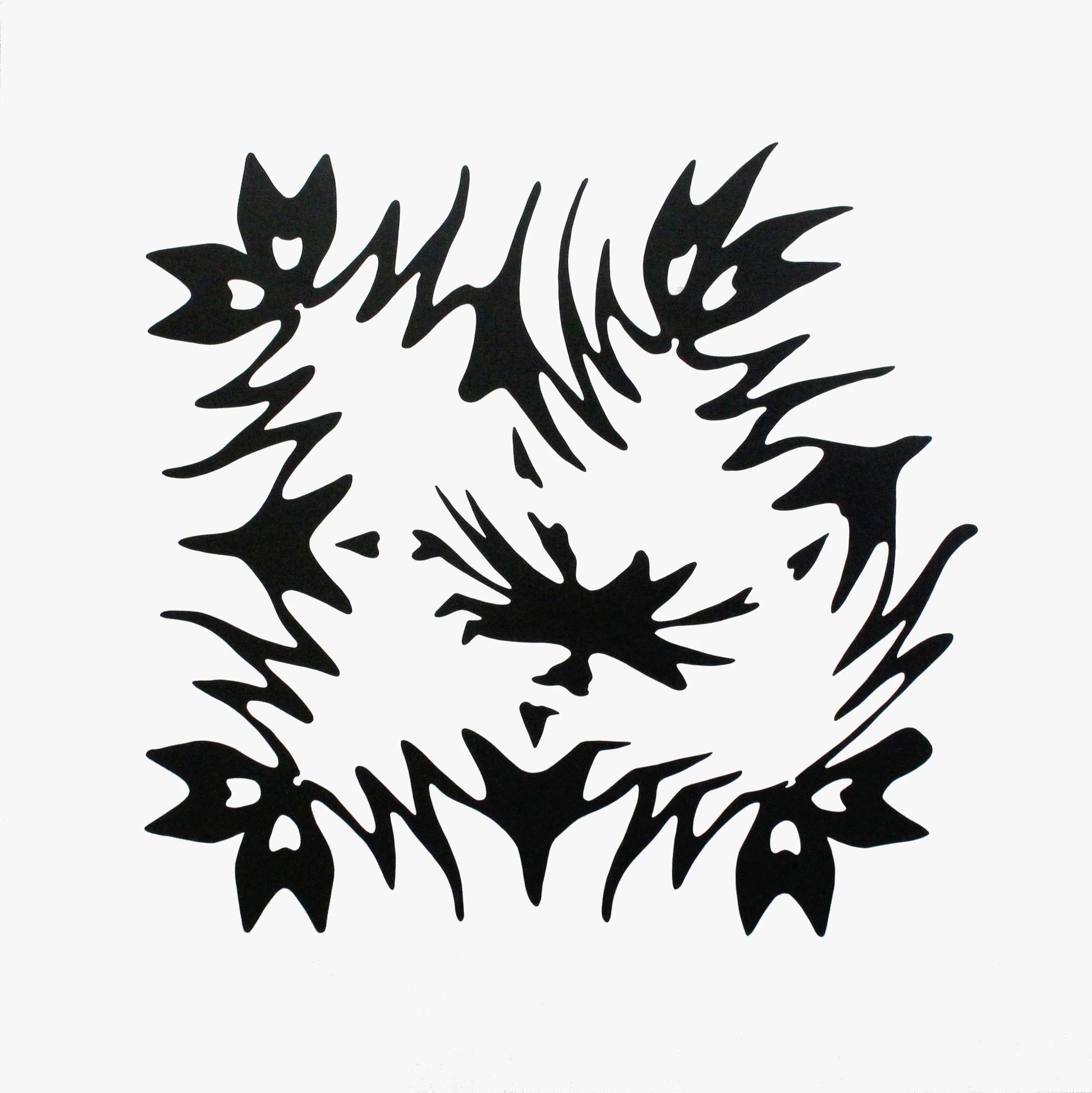  untitled, acrylic on canvas, 44" x 44", 2016 