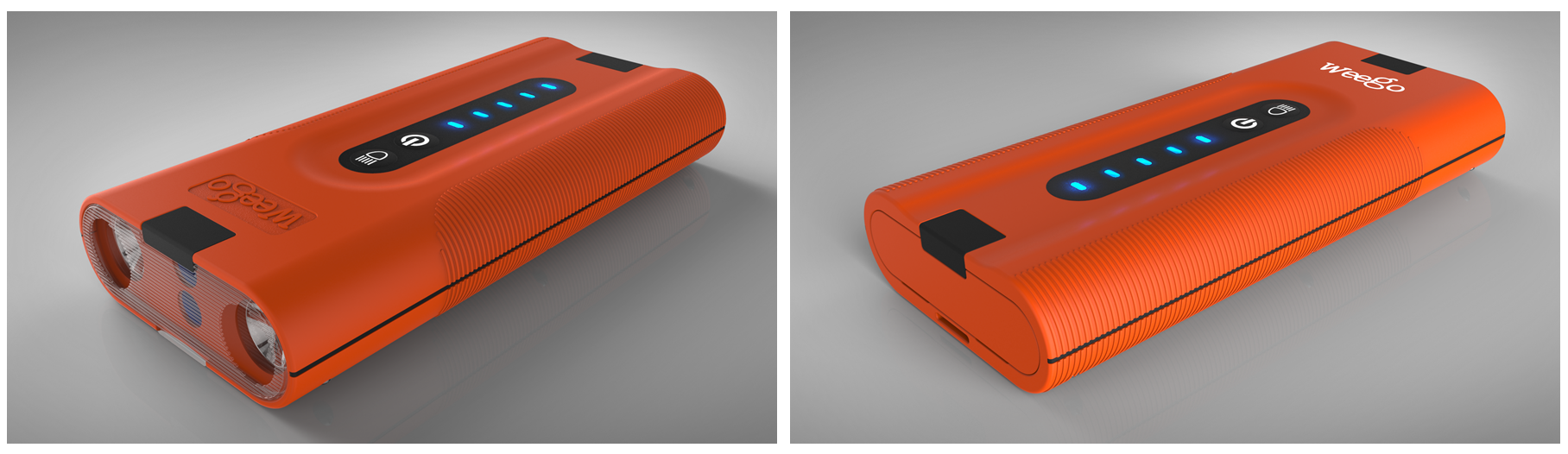 Rendering of the battery box (Initial concept)