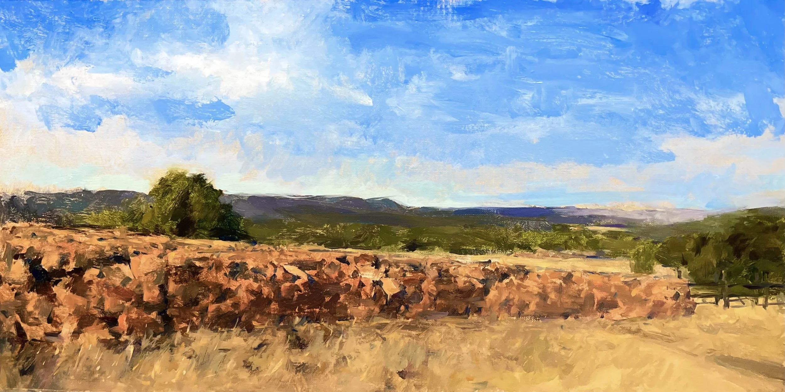 Landscape Painting in Santa Fe | Autumn 2025