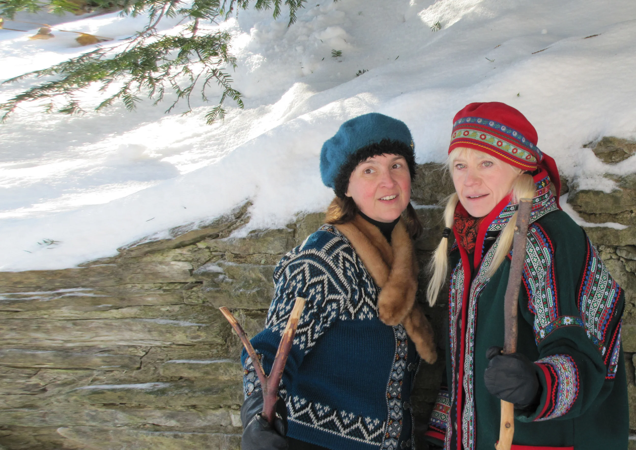 Kari Tauring and Lynette Reini-Grandell. Photo by Drew Miller.