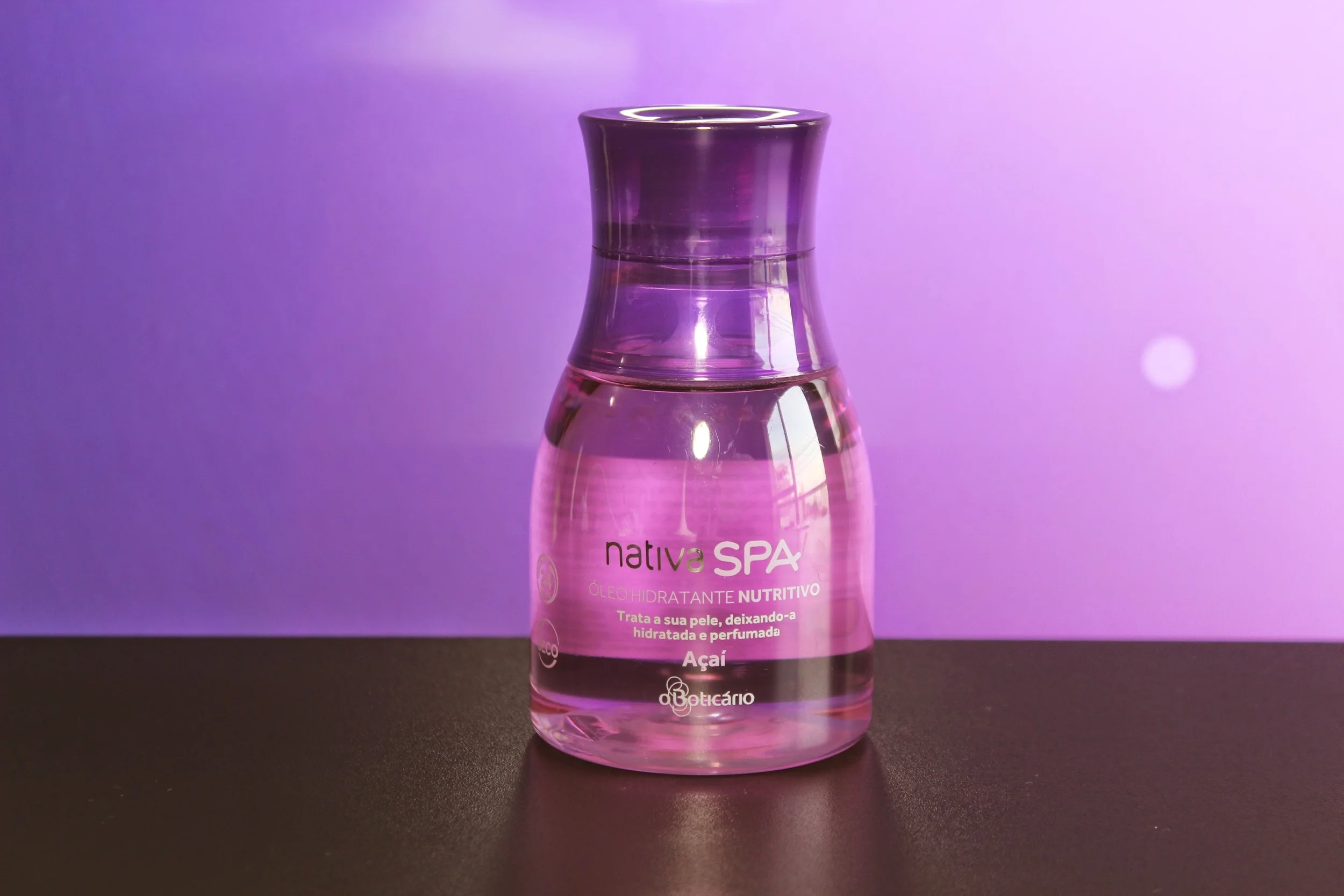 Óleo Hidratante Nutritivo Açaí - Linha Nativa Spa de O Boticário - Foto por Bruno França