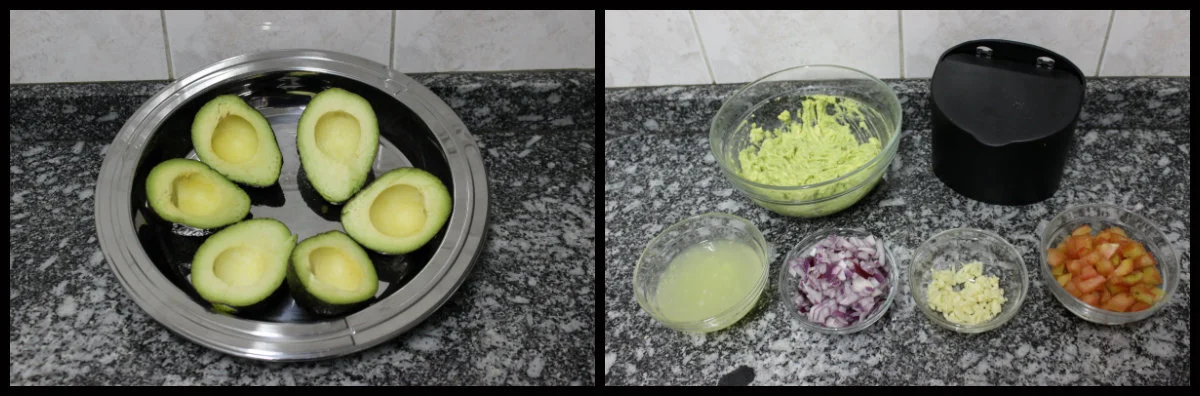 Modo de preparo Guacamole - Foto por Bruno França