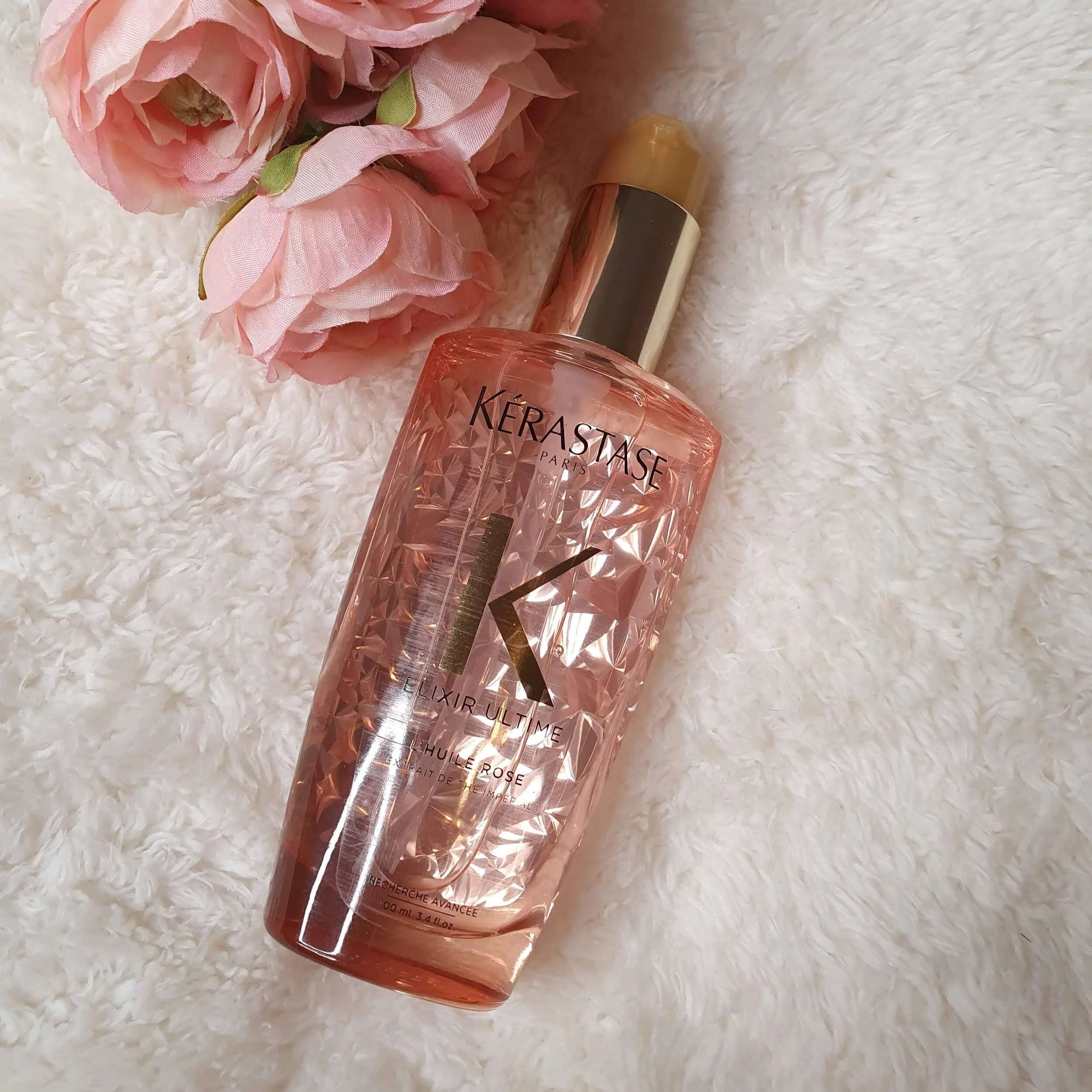 Captivating Kerastase Rose Oil View Illustration Captivating Kerastase Rose Oil View Illustration