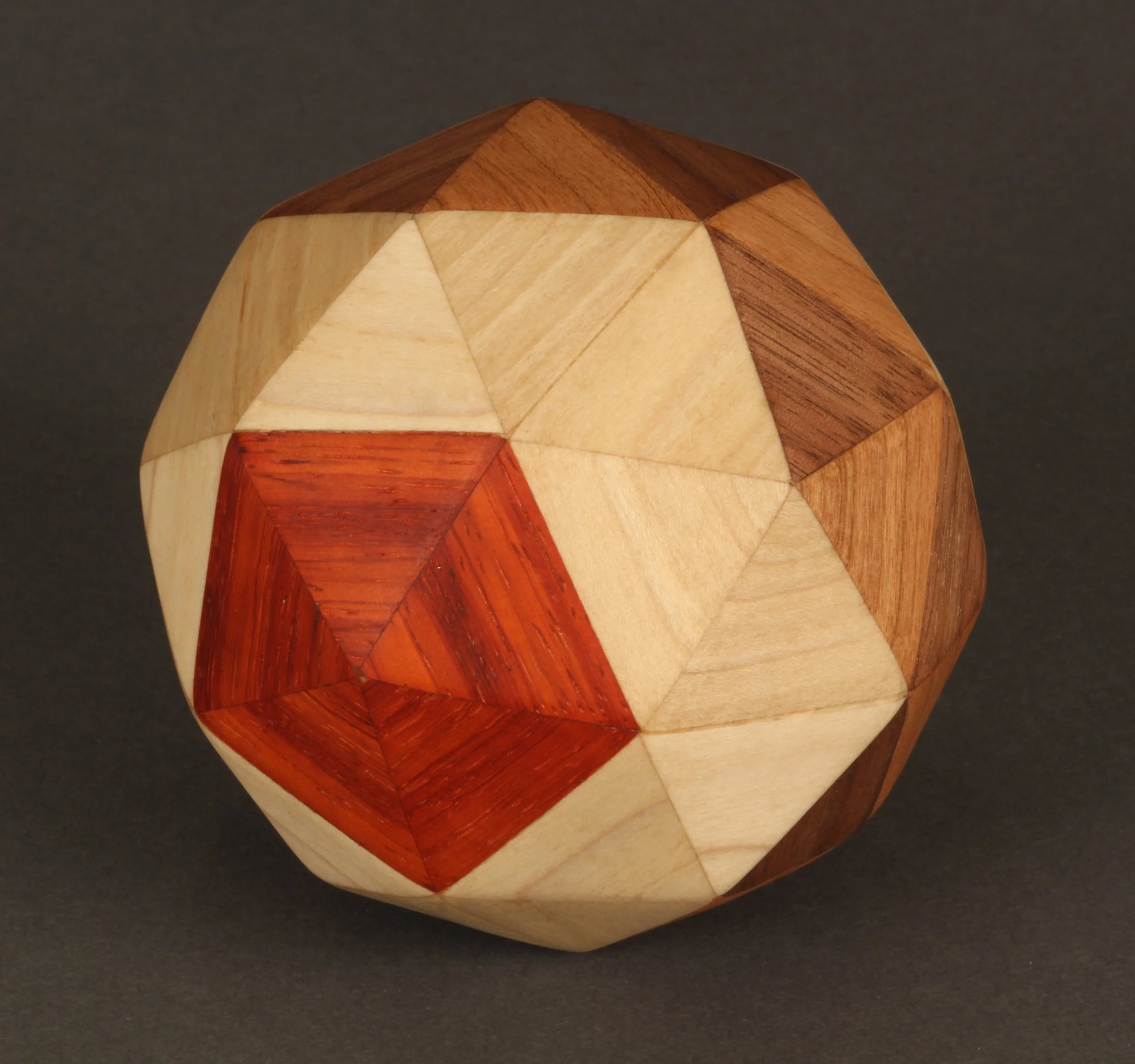 Dodecahedron Frequency 1 (60 sided) - 3"