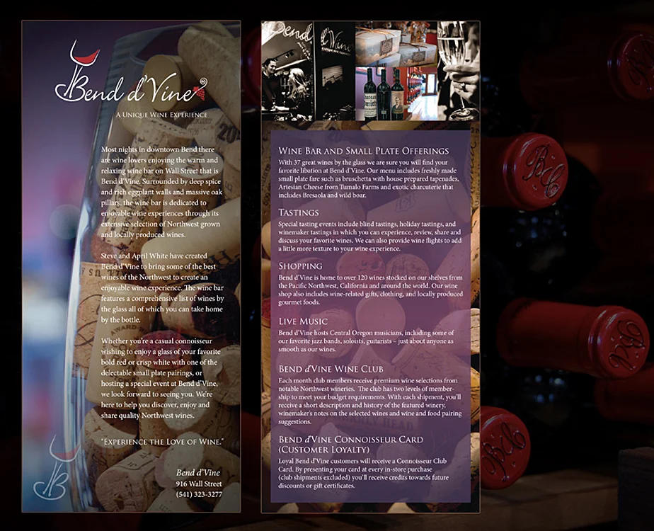 Bend d' Vine Collateral, Bend, Oregon